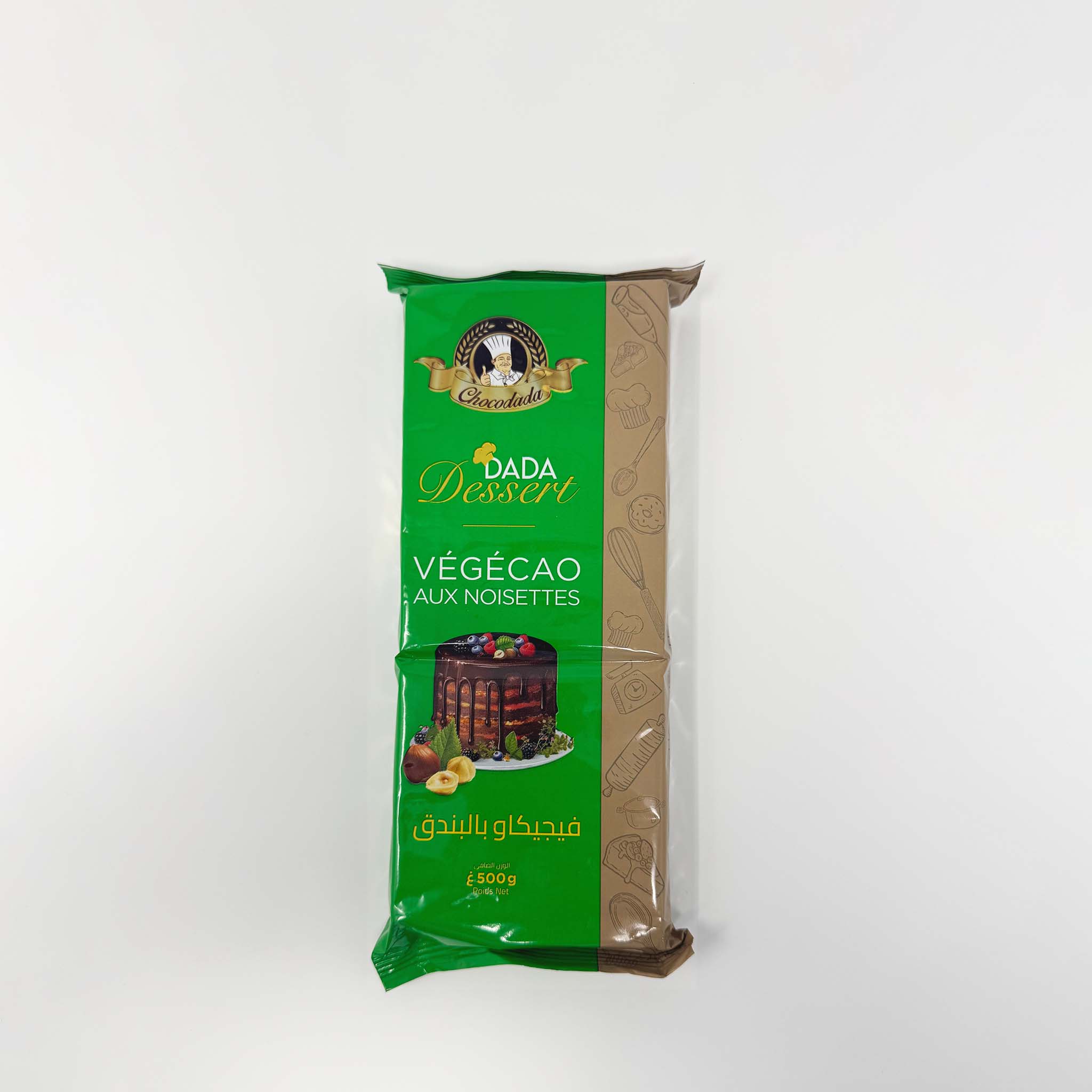 DADA Deseery Vegecao Hazelnut Algerian chocolate 500g