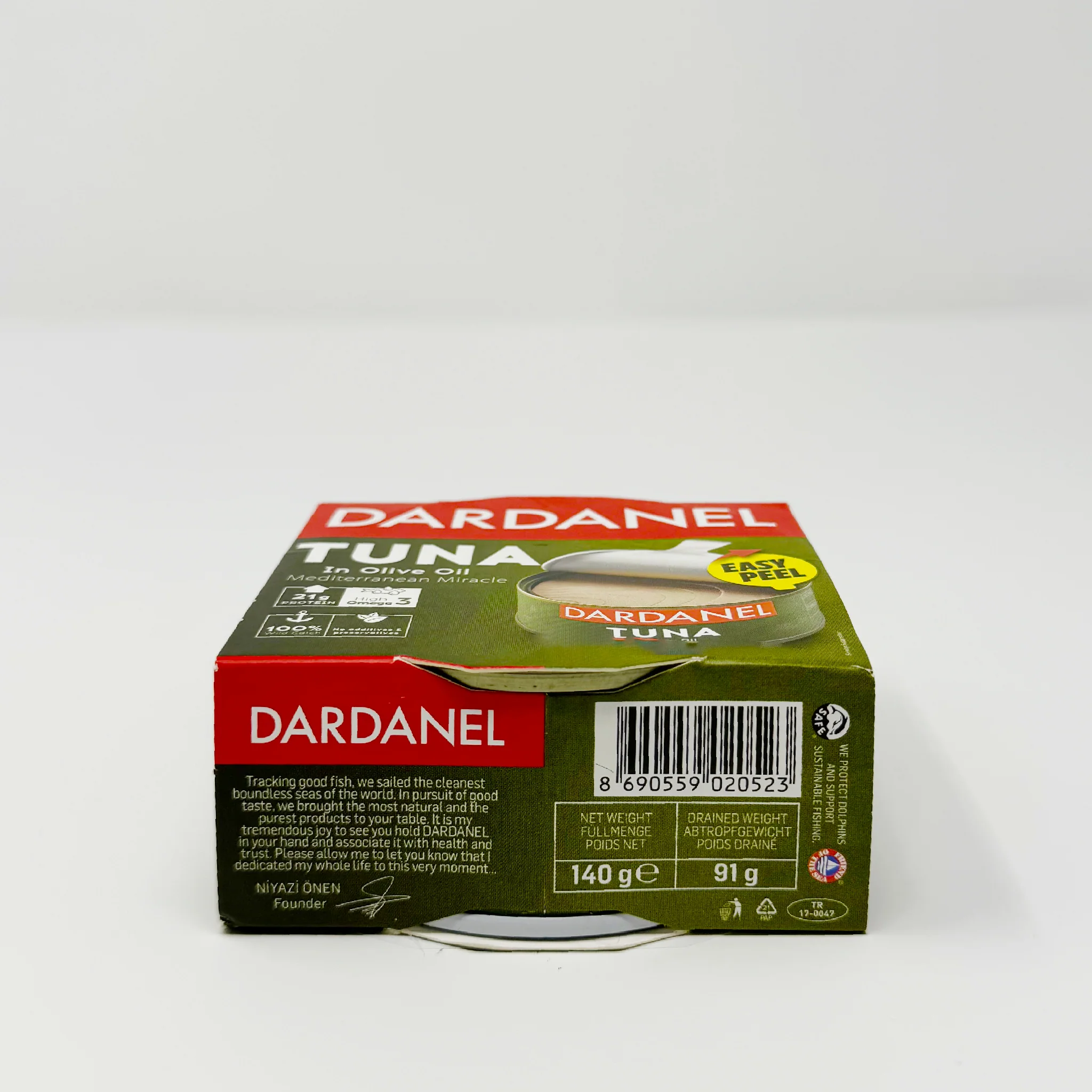 Dardanel tuna in olive oil 140g - Image 2
