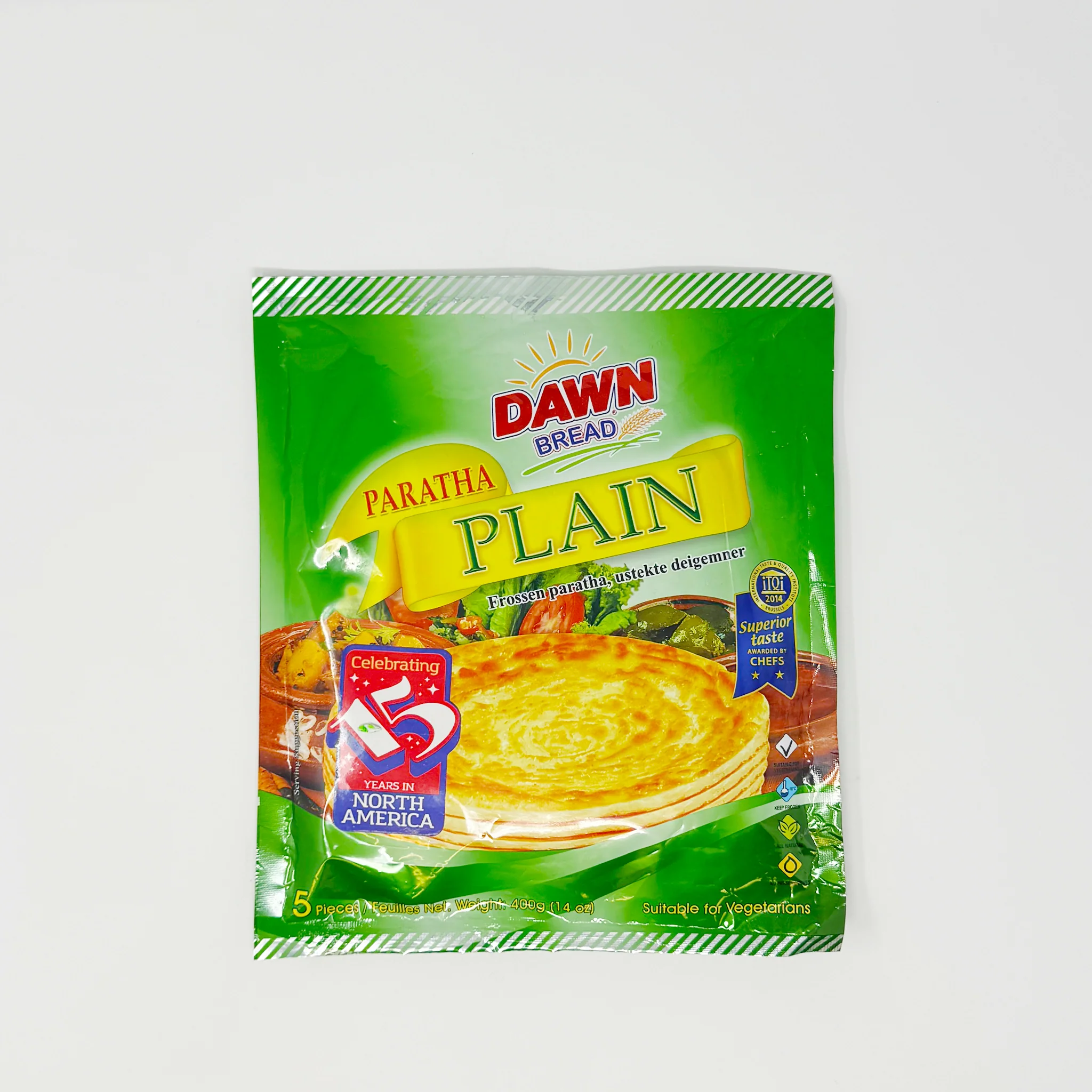 Dawn plain paratha 5 pieces 400g (In-Store Only)