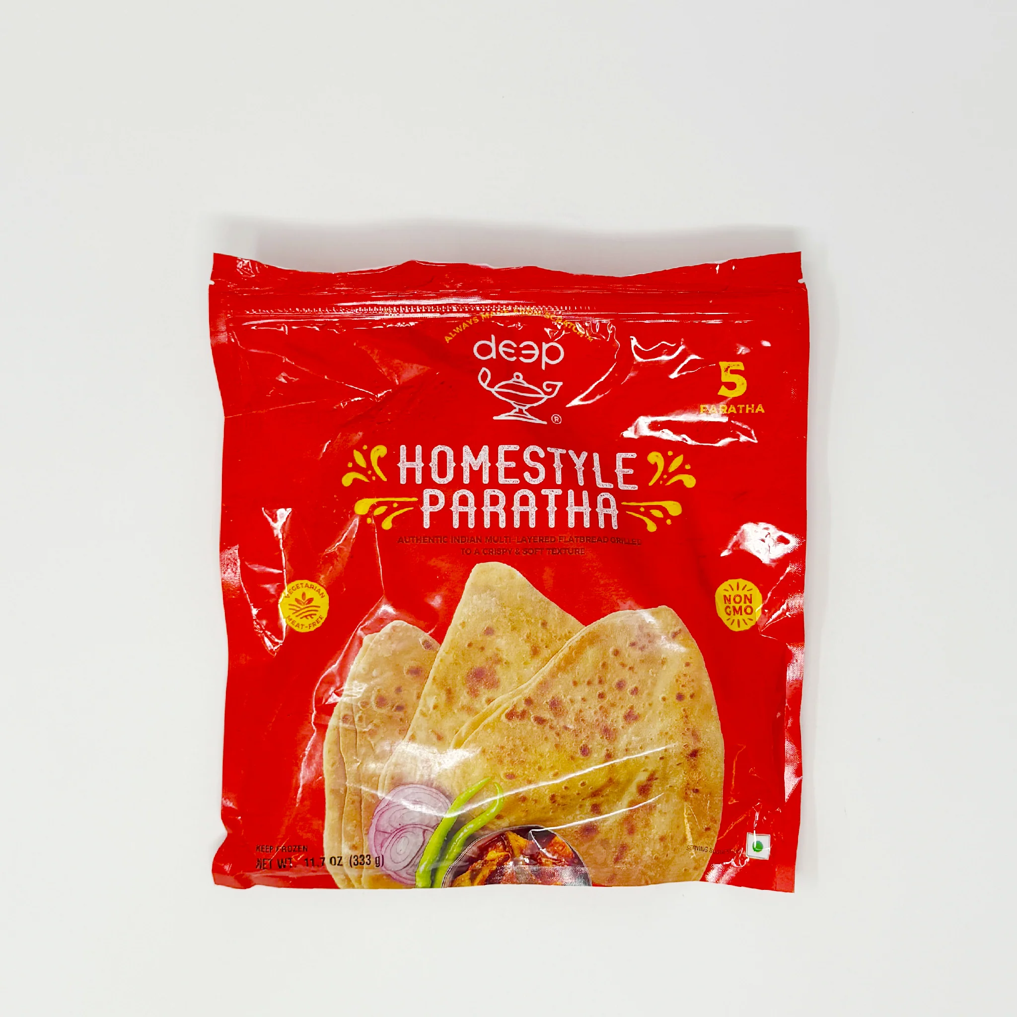 Deep Homestyle paratha 5 pack (In-Store Only)