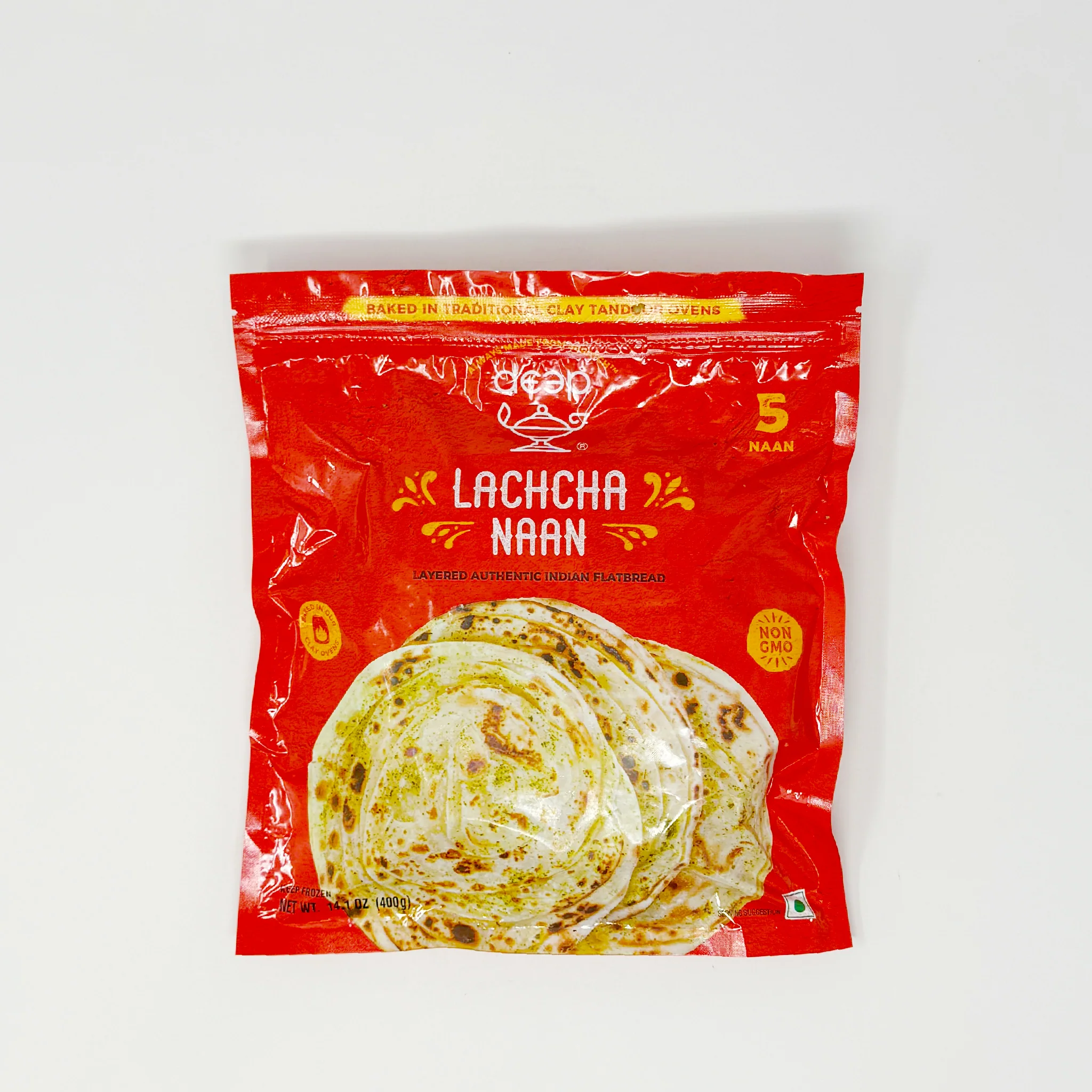 Deep Lachcha Naan 5 pack (In-Store Only)