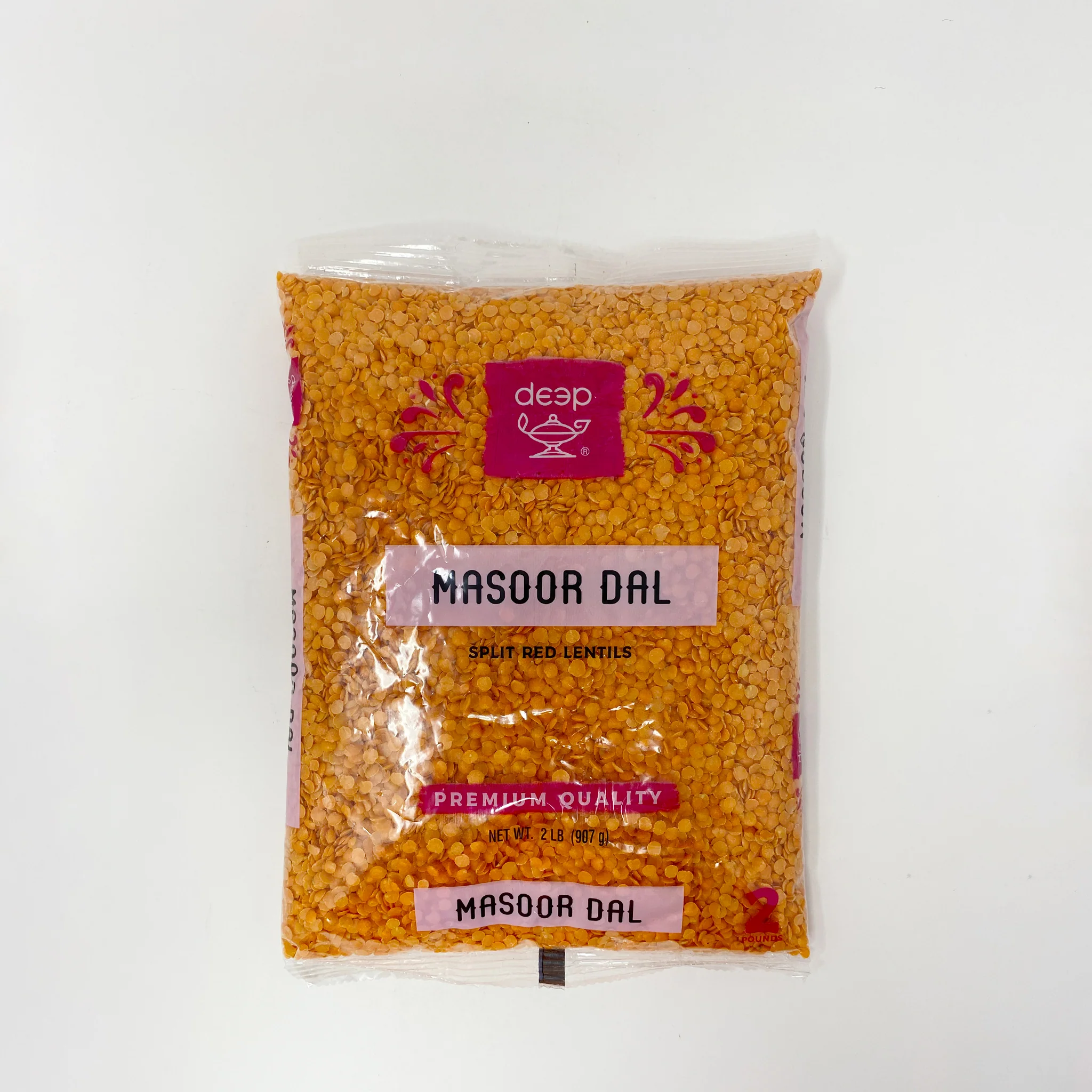 Deep red lentils Mansoor dal 2-4lb - Image 3