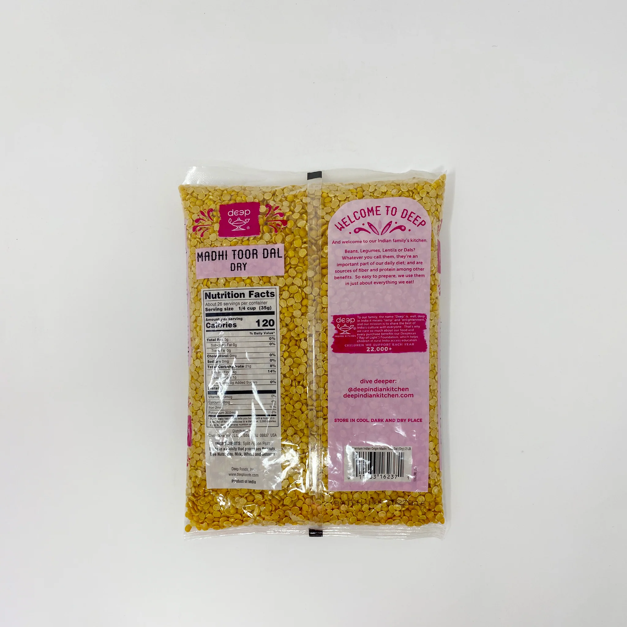 Deep split peas Toor dal 2-4lb - Image 4