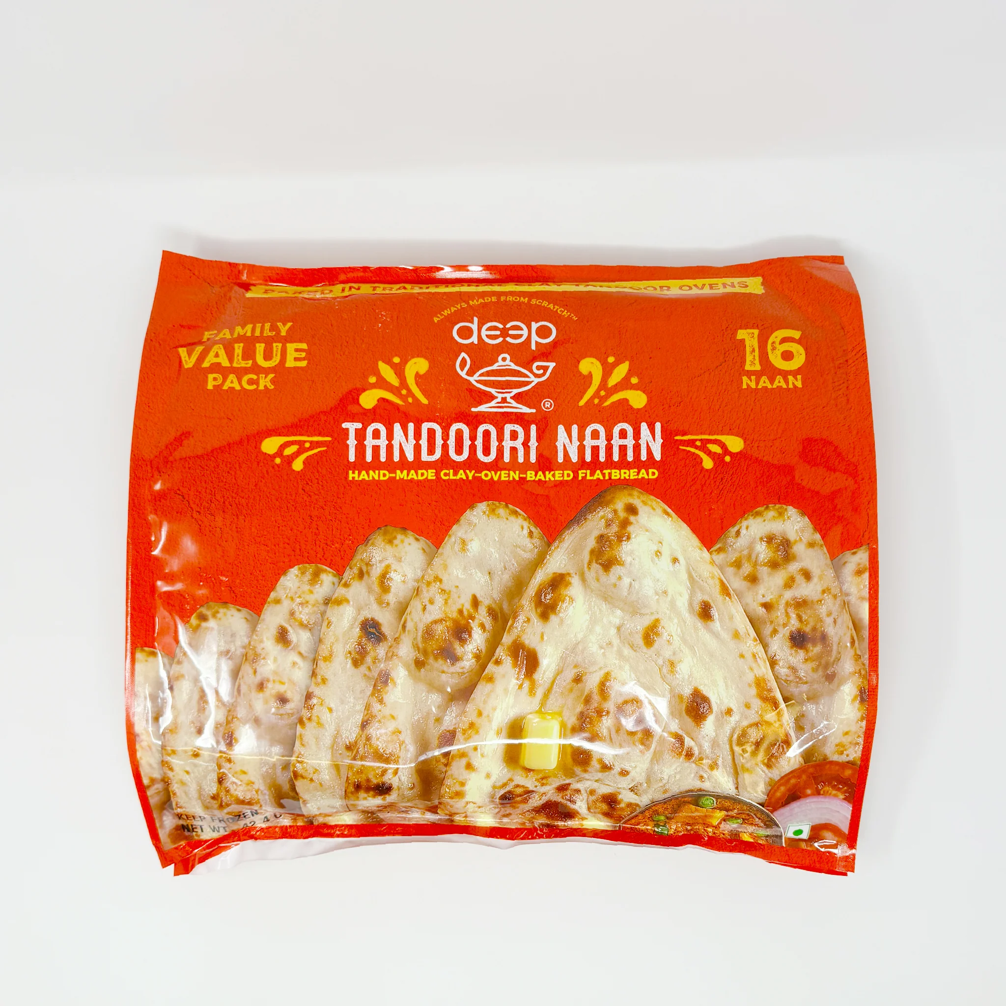 Deep tandoori naan Family pack (In-Store Only)