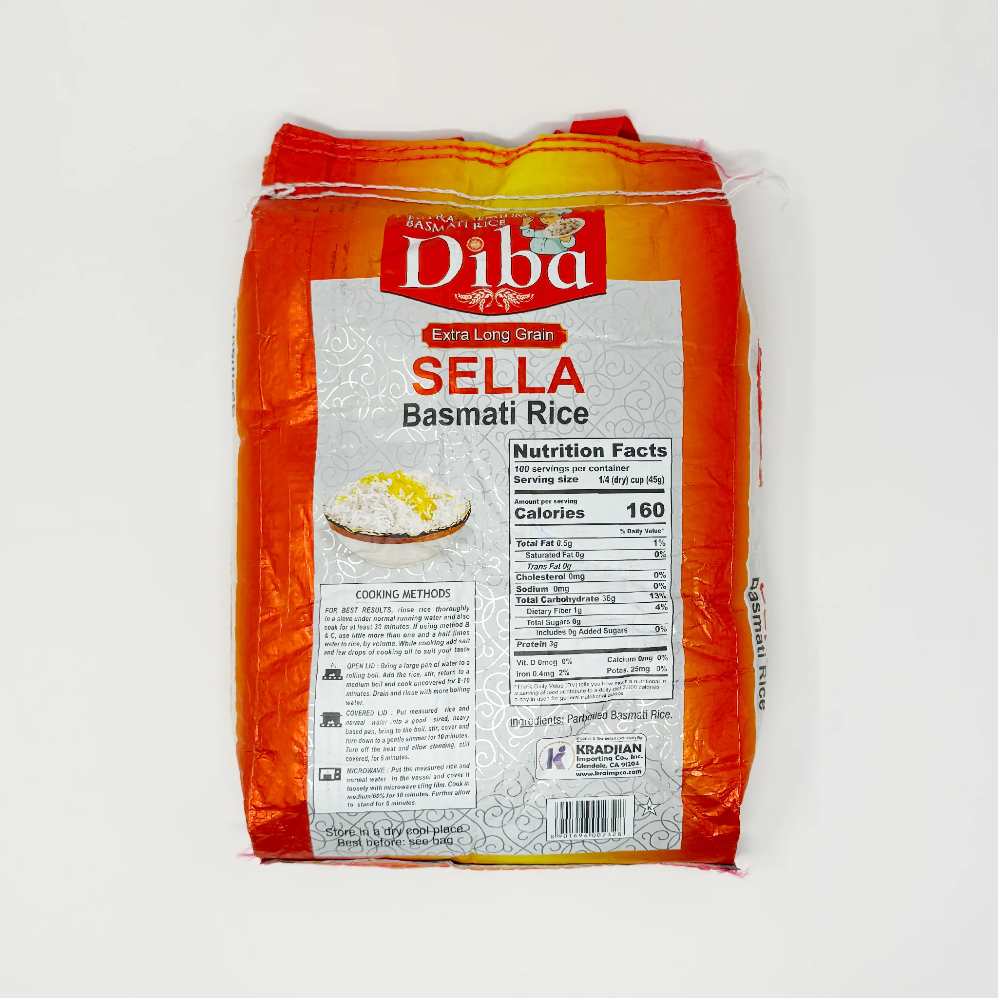 Diba extra long grain Sella Rice 10 Lb (In-Store Only) - Image 2