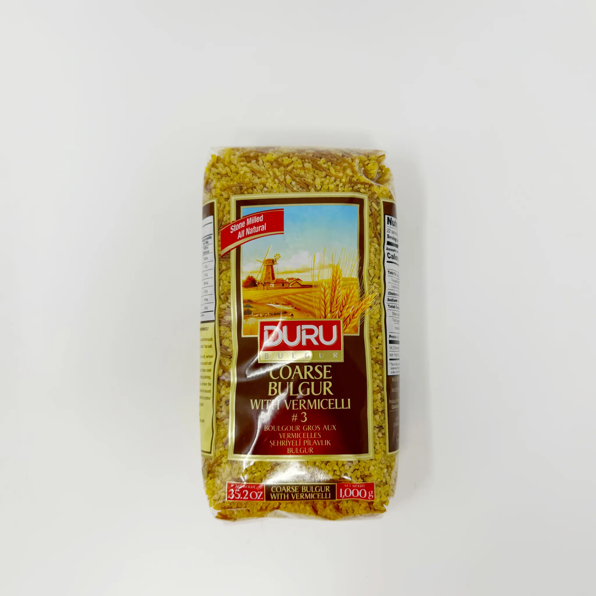 Duru Coarse Bulgur With Vermicelli #3 1kg