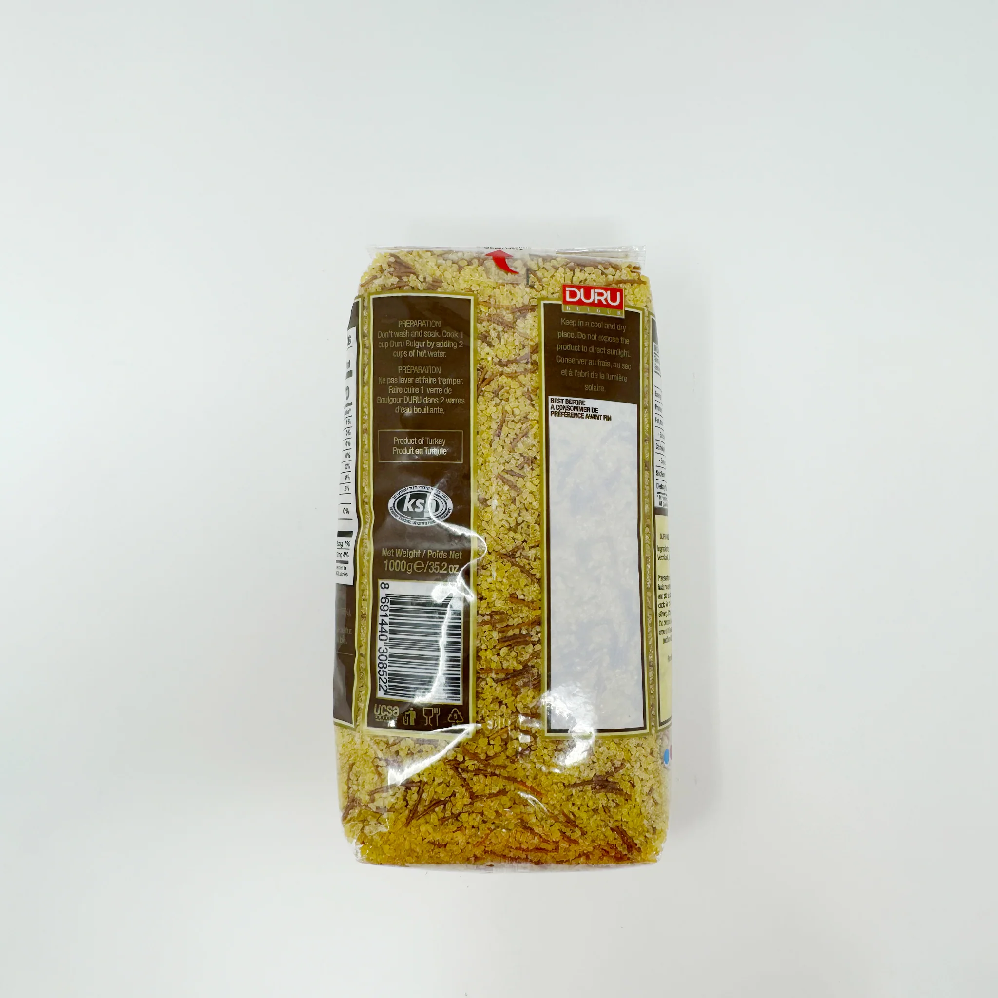 Duru Medium Coarse Bulgur With Vermicelli 1kg - Image 2