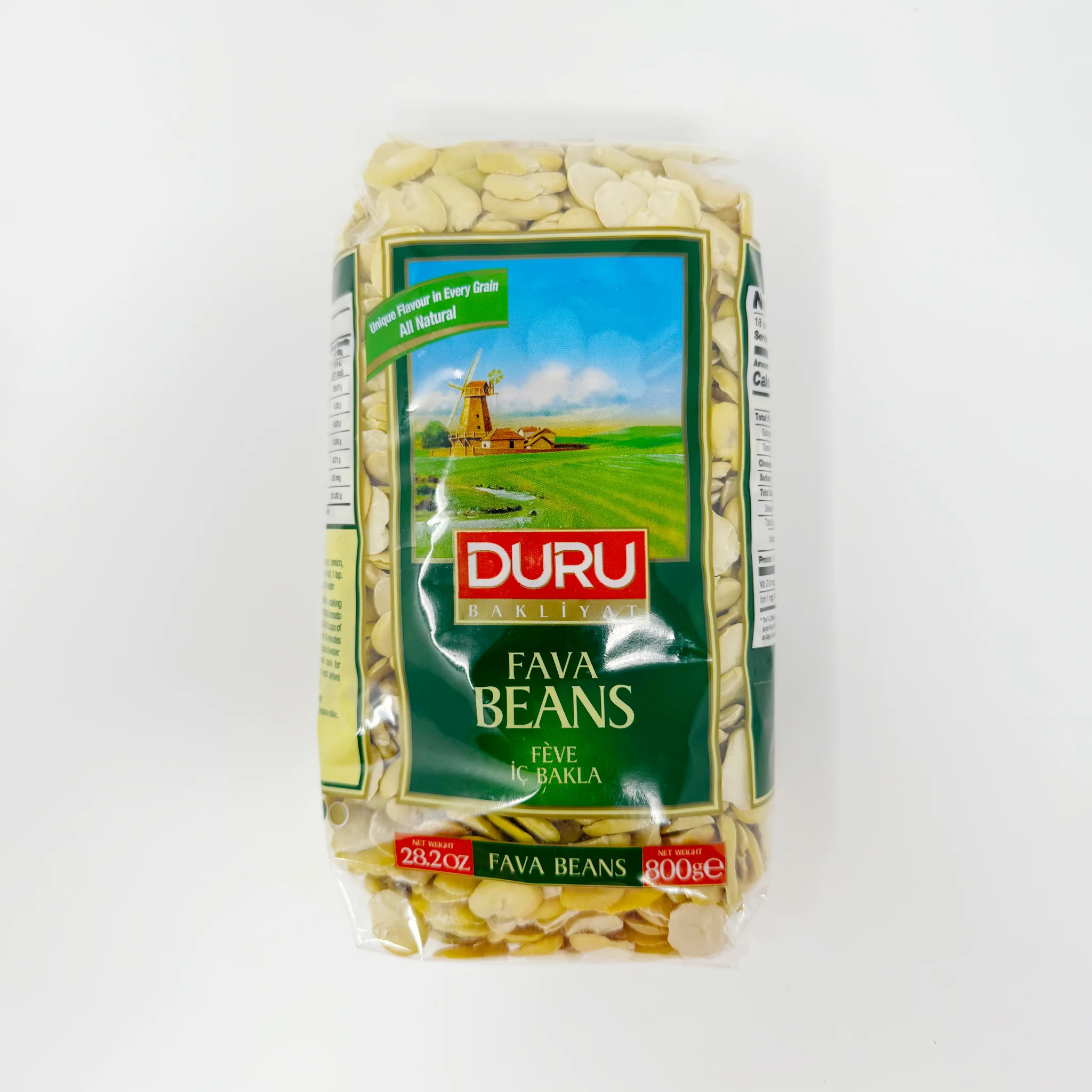Duru Split Fava beans 28.2oz