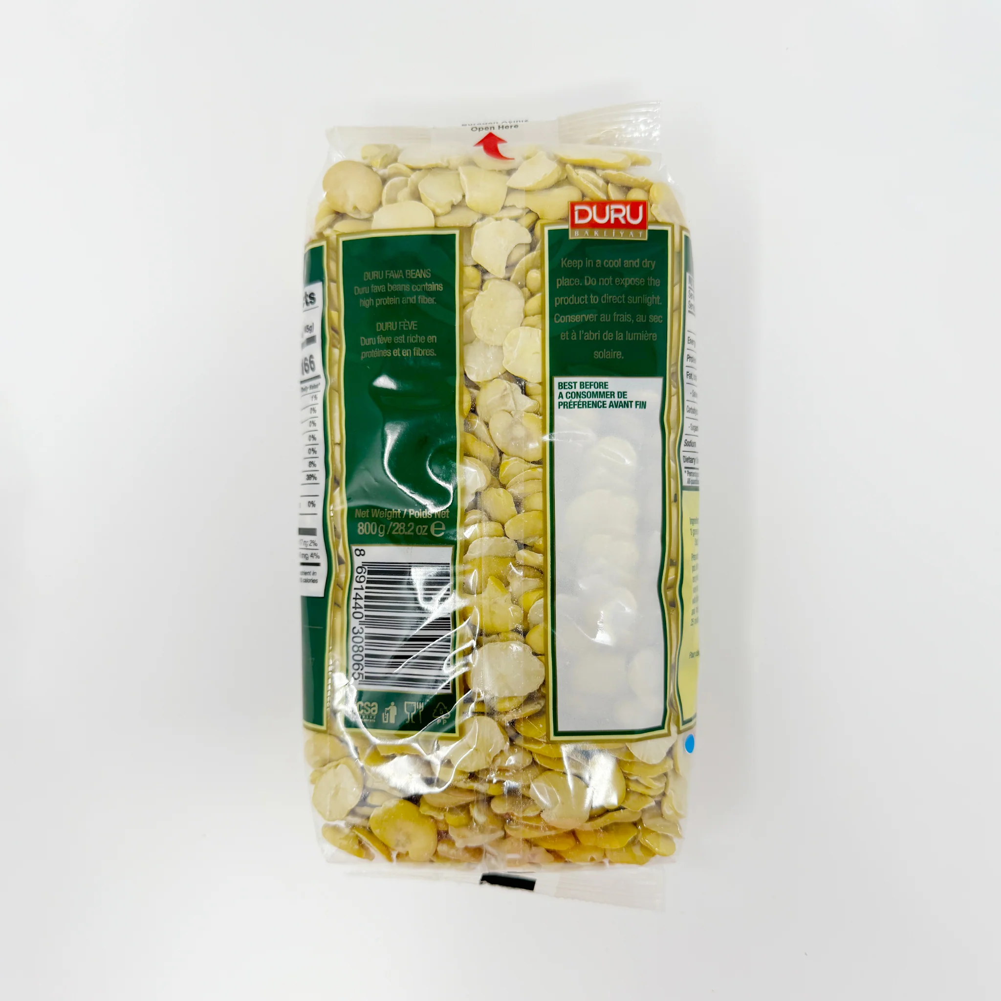 Duru Split Fava beans 28.2oz - Image 2