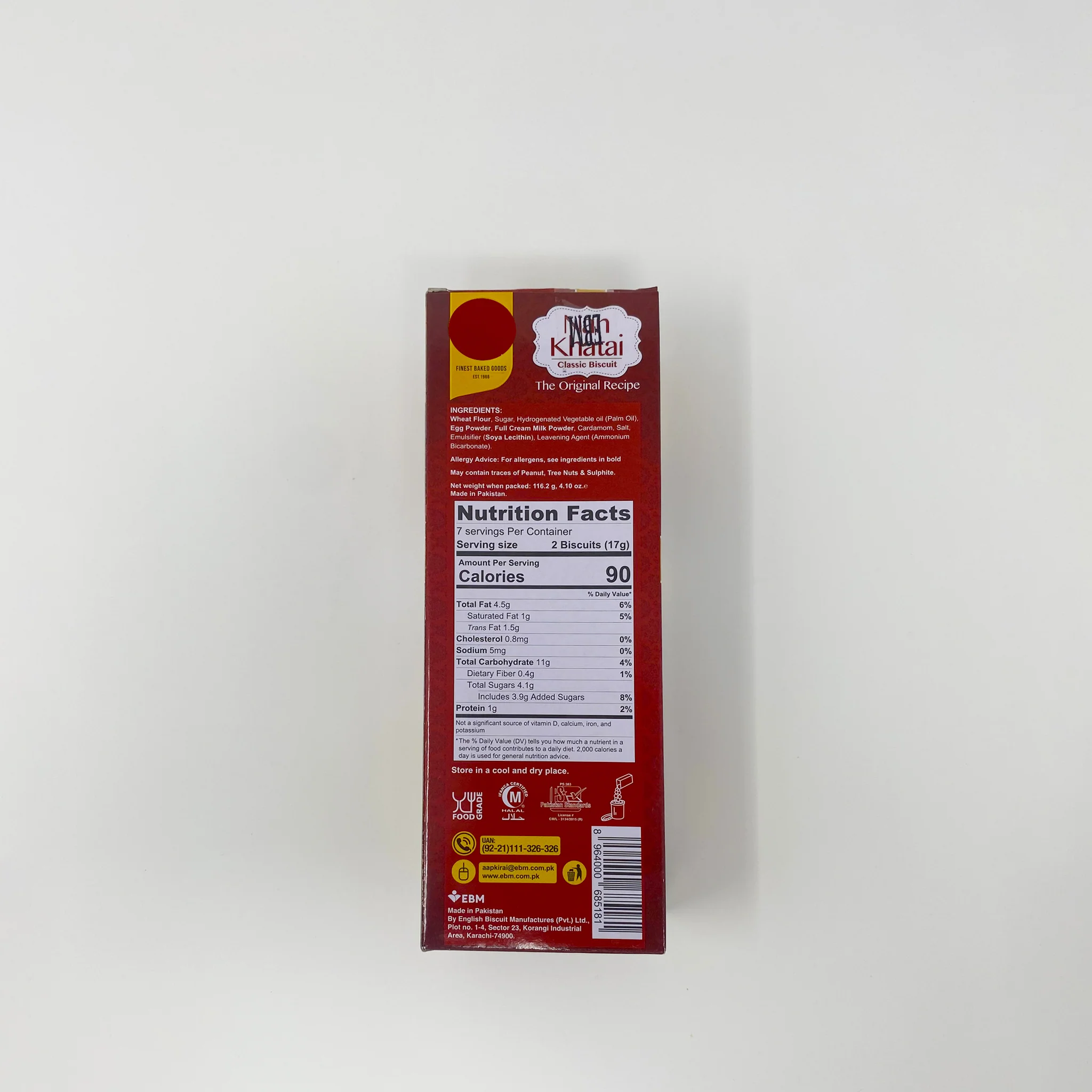 EBM Nan Khatai 116g - Image 2