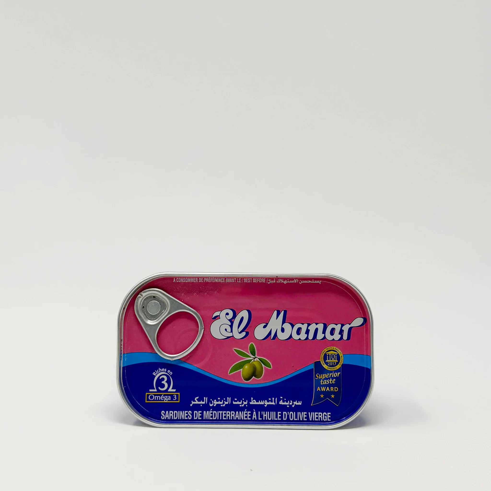 El Manar Sarden in virgin olive oil 4.4oz
