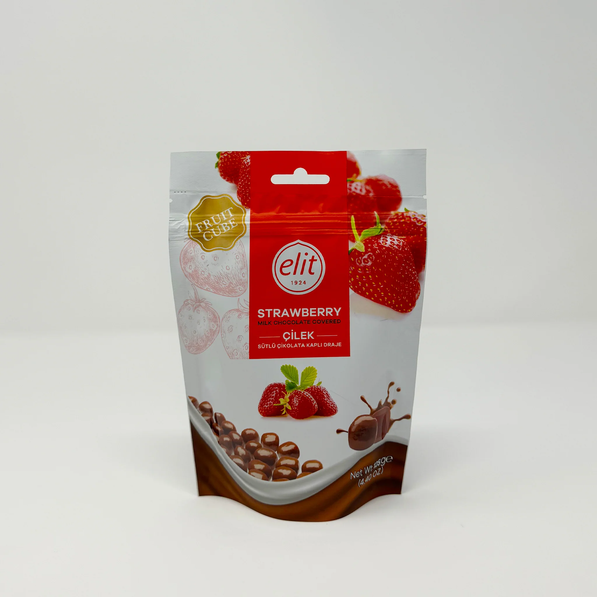 Elit strawberry chocolate 125g