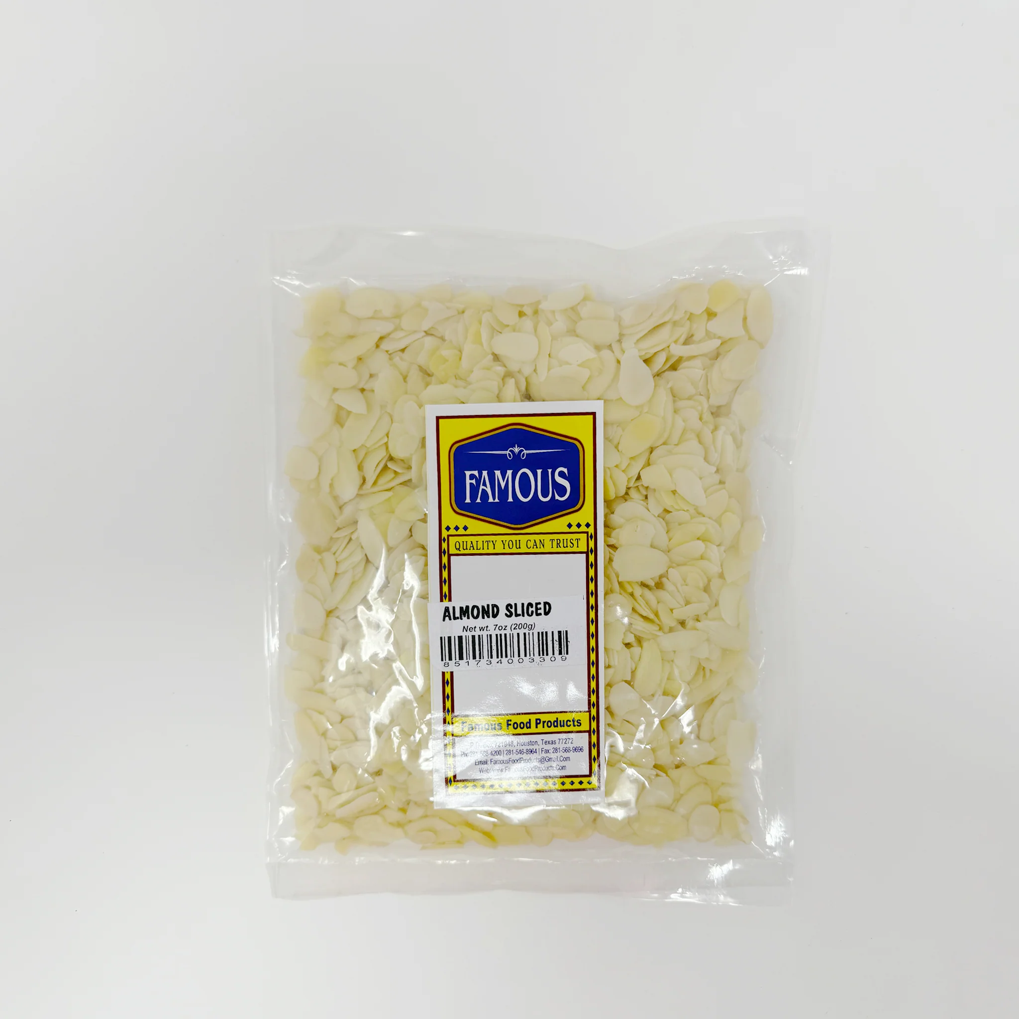 Famous Almond Sliced 200g