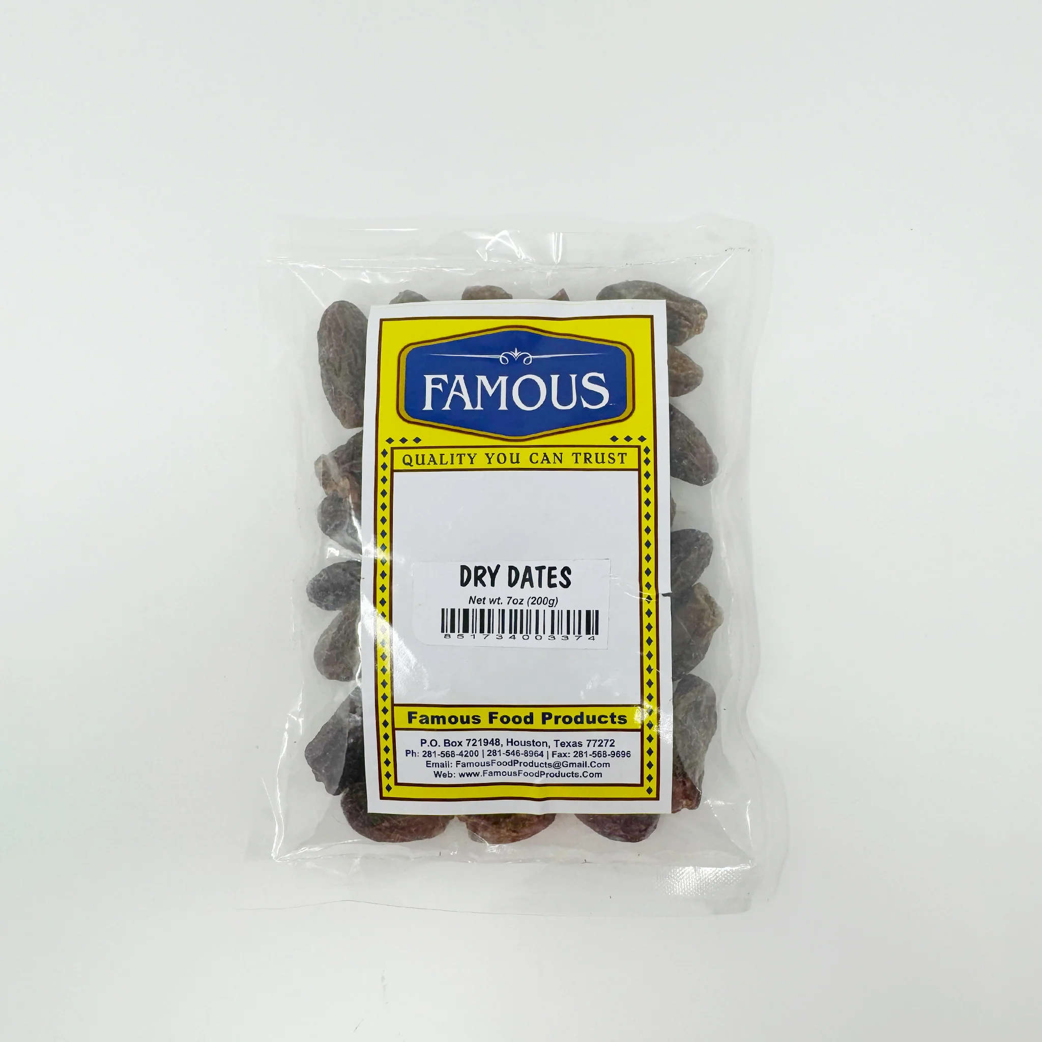 Famous Dry Dates 200g