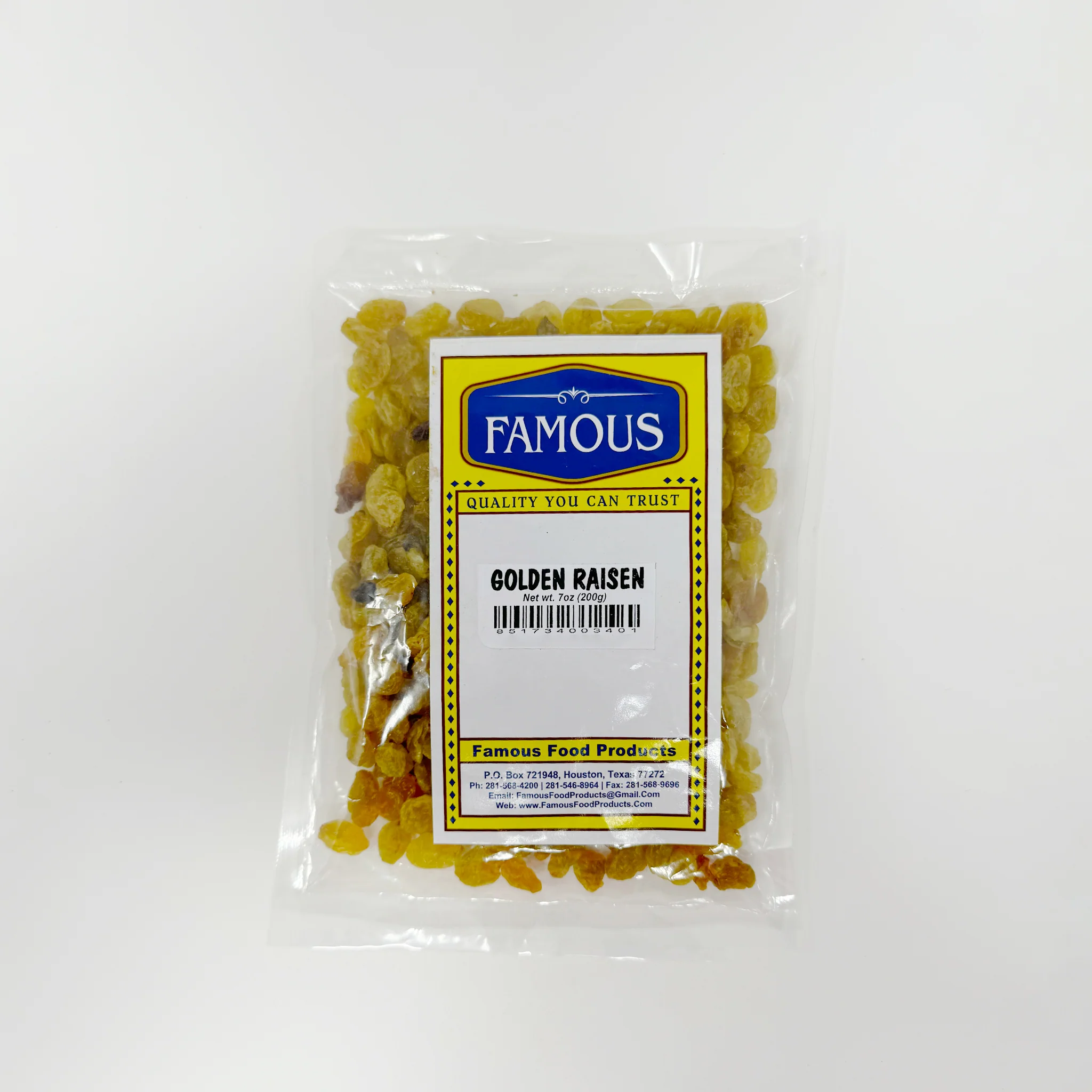 Famous Golden Raisen 200g