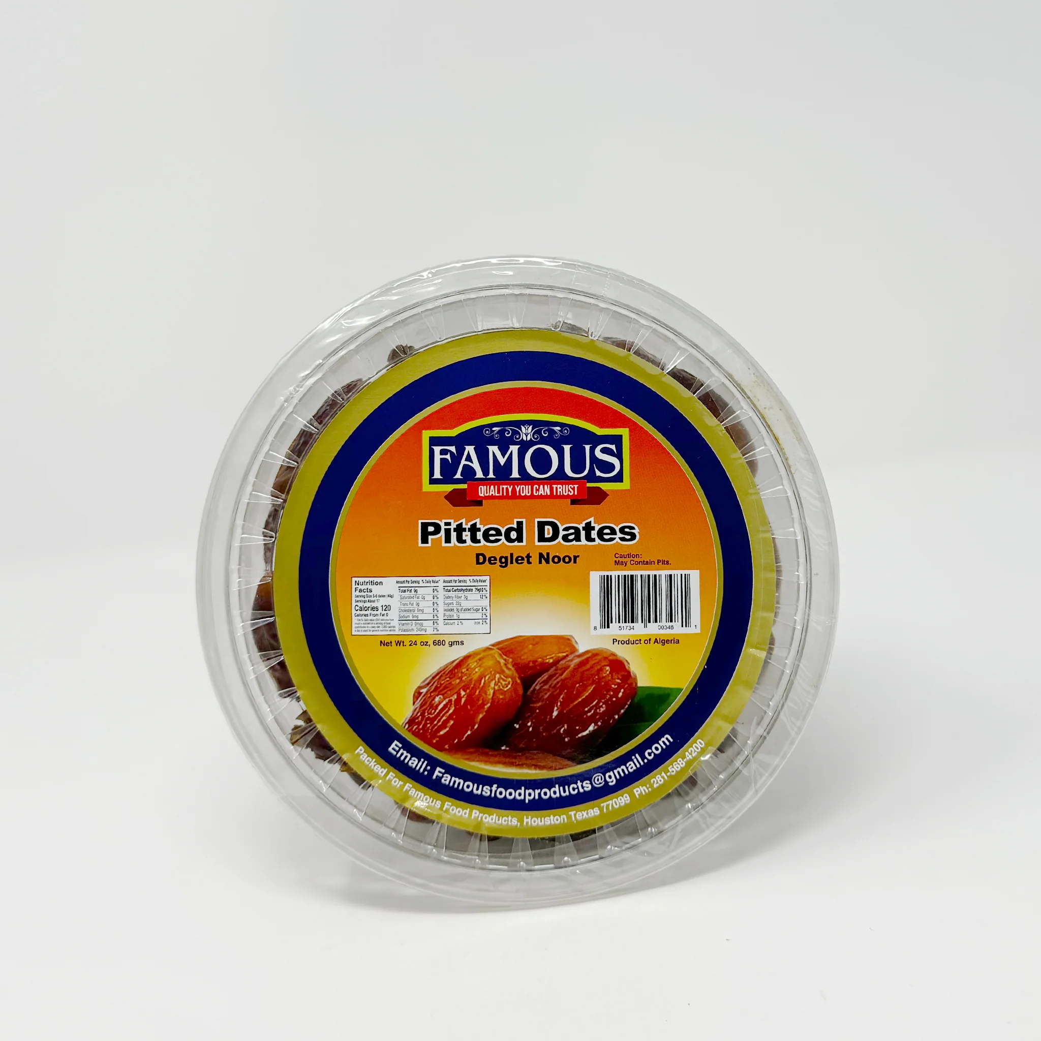 Famous Pitted Dates 680g