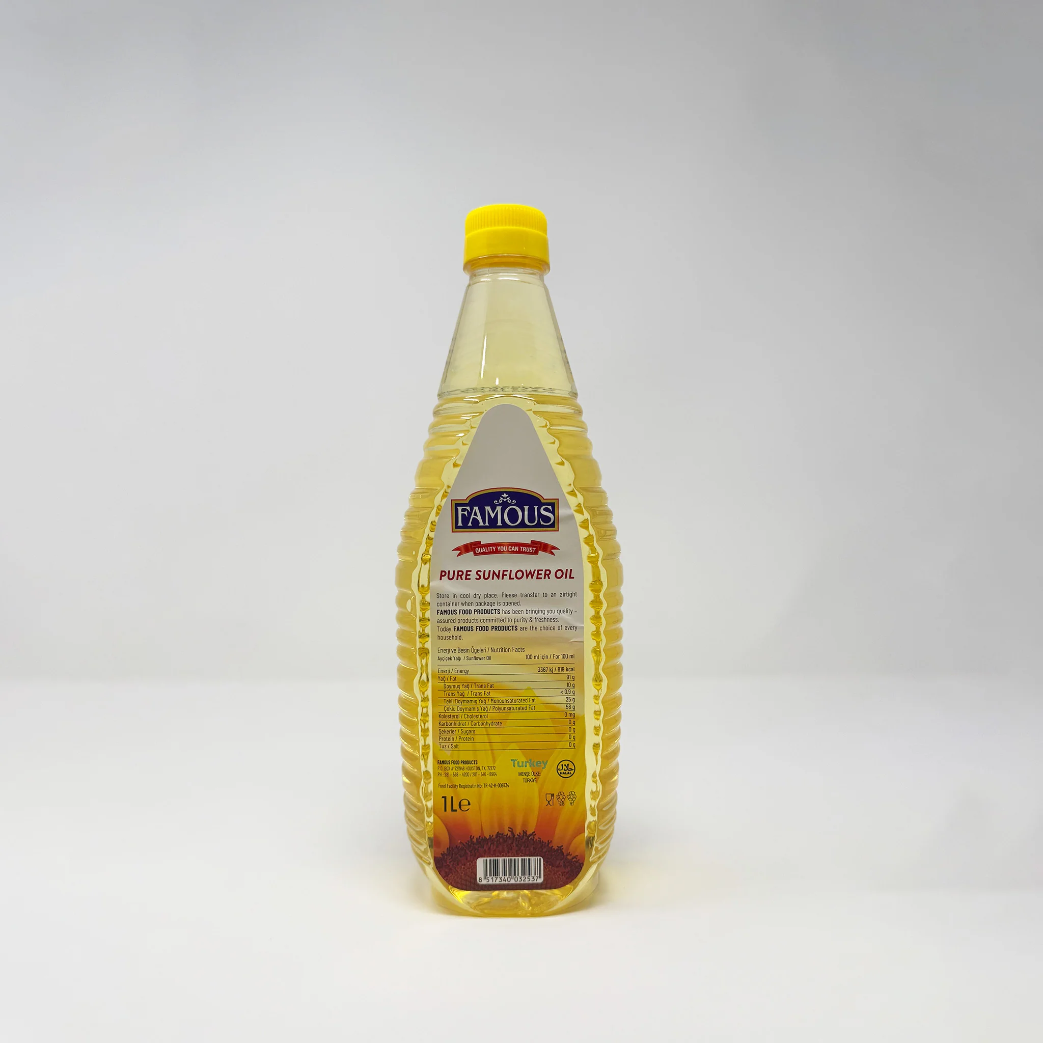 Famous Sunflower oil 1 liters - Image 2