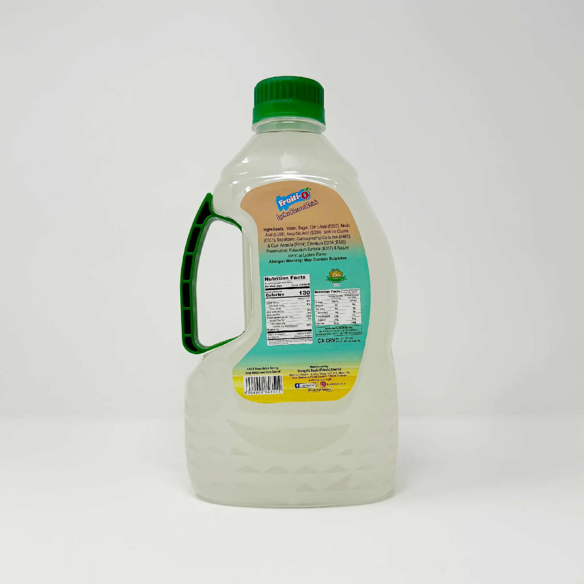Fruiti-0 Lychee Flavor Drinks 2.1 Liters - Image 2