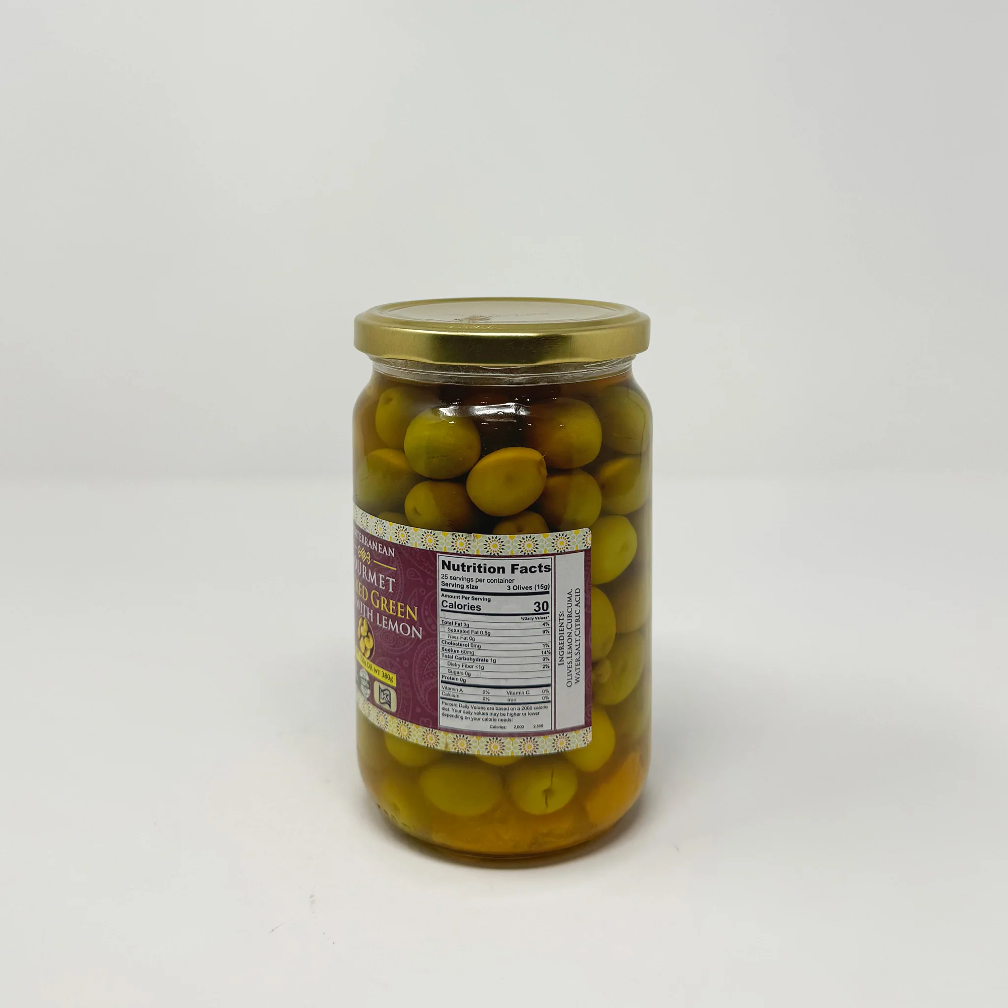 Gourmet Cracked green olives 720g - Image 2