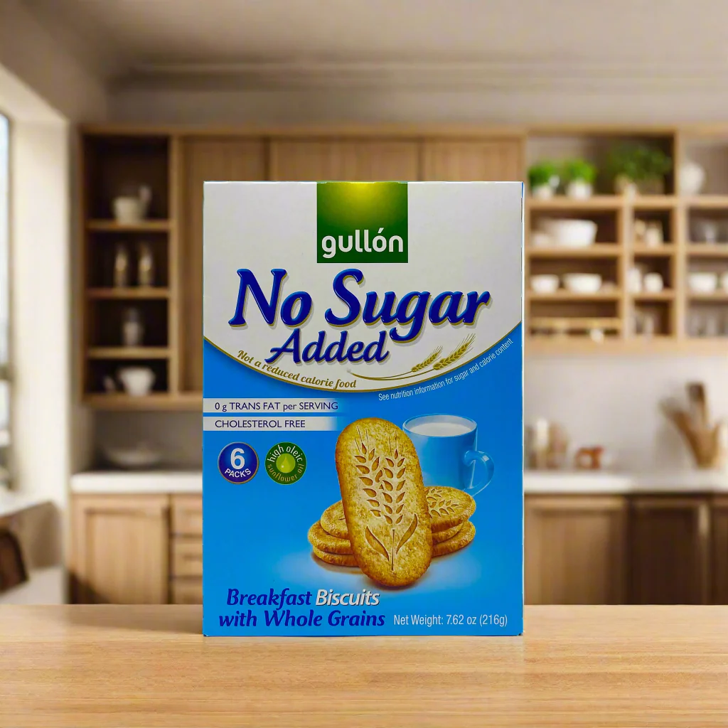 Gullon No Sugar Added breakfast biscuit 216g - Image 3