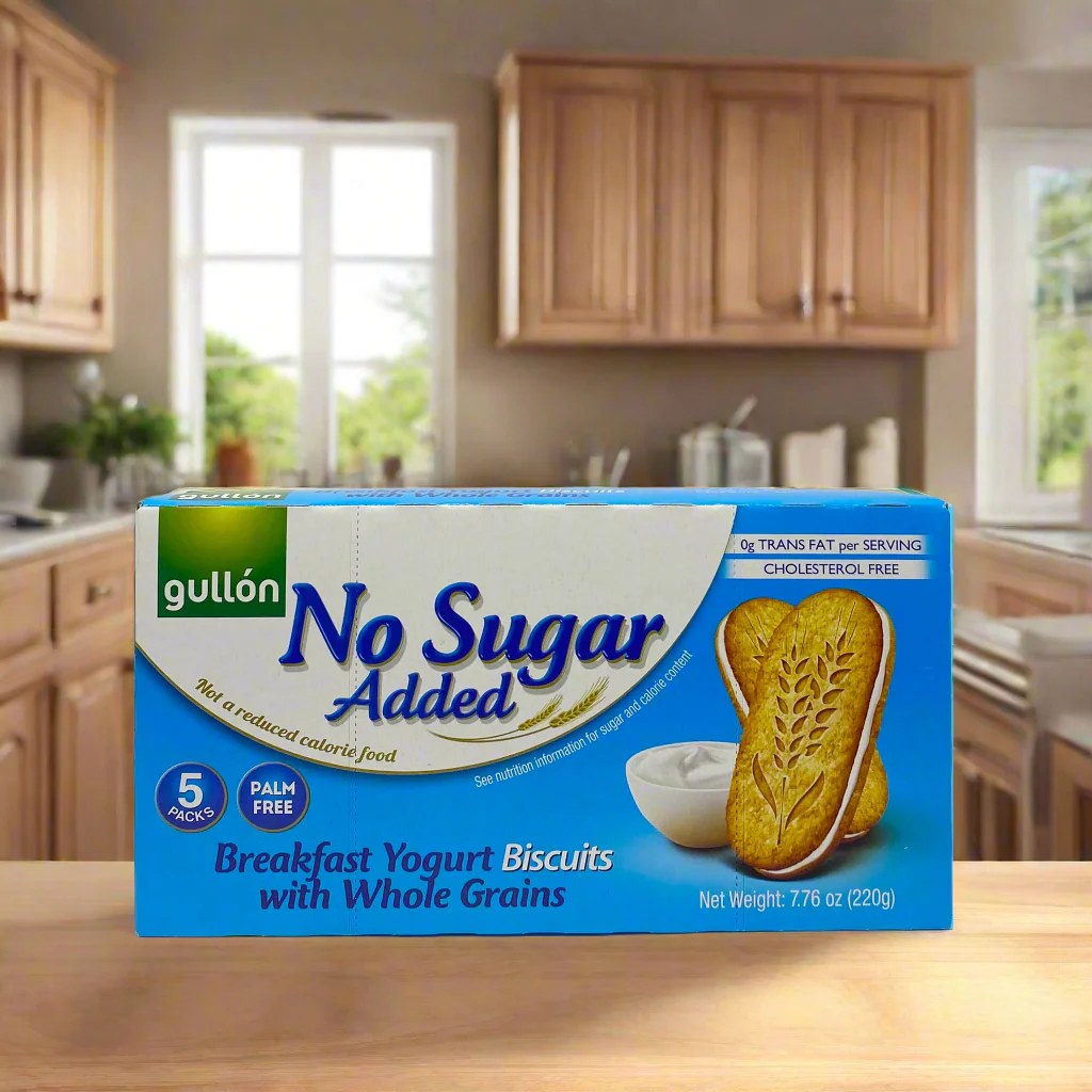 Gullon no sugar added breakfast yogurt biscuits 220g - Image 3