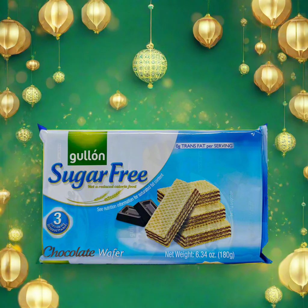 Gullon Sugar free Chocolate wafer 180g - Image 3