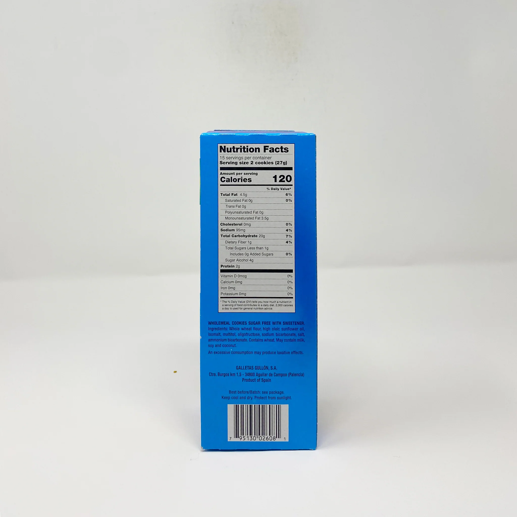 Gullon Sugar Free Digestive cookies 400g - Image 2