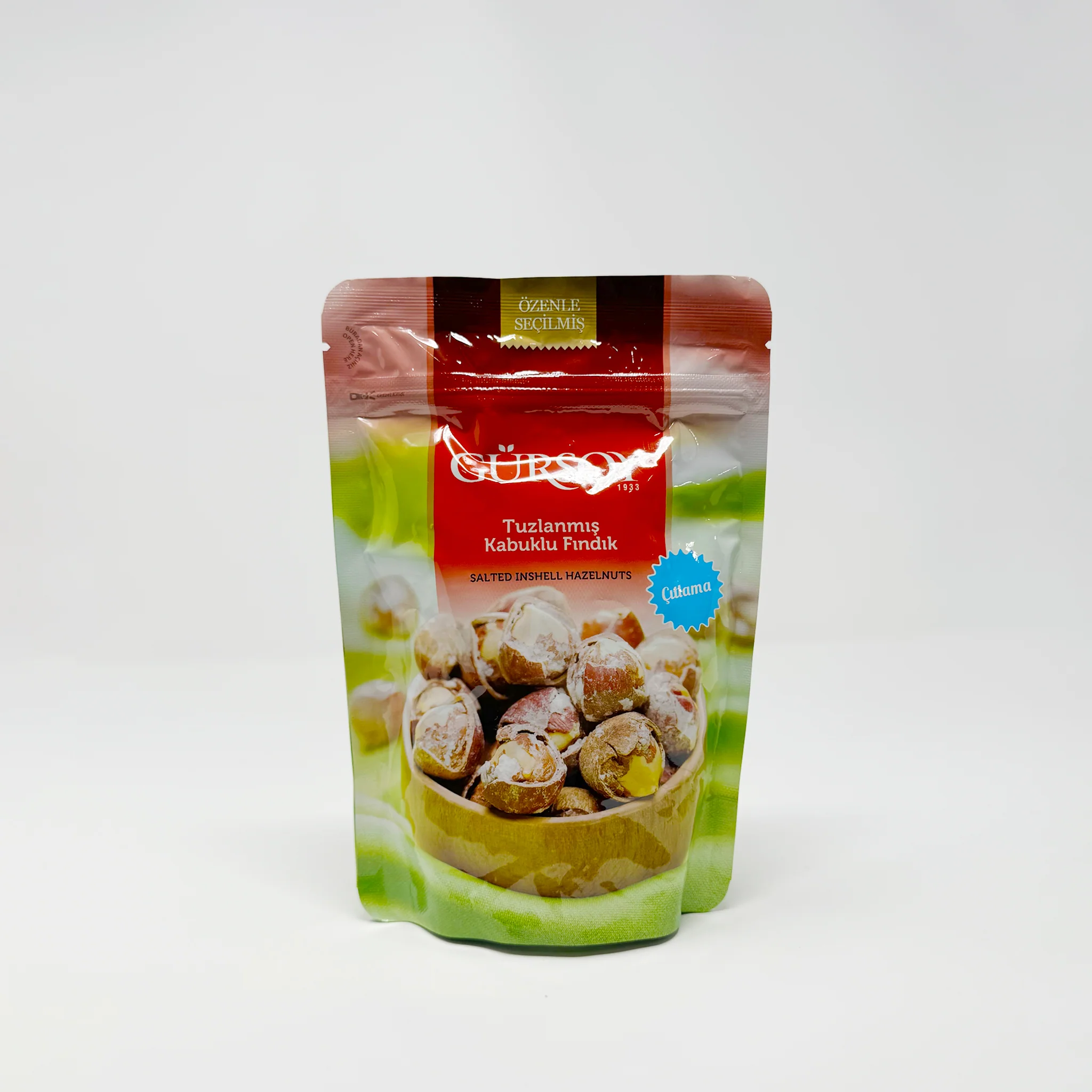 Gursoy Salted inshell hazelnuts 150g