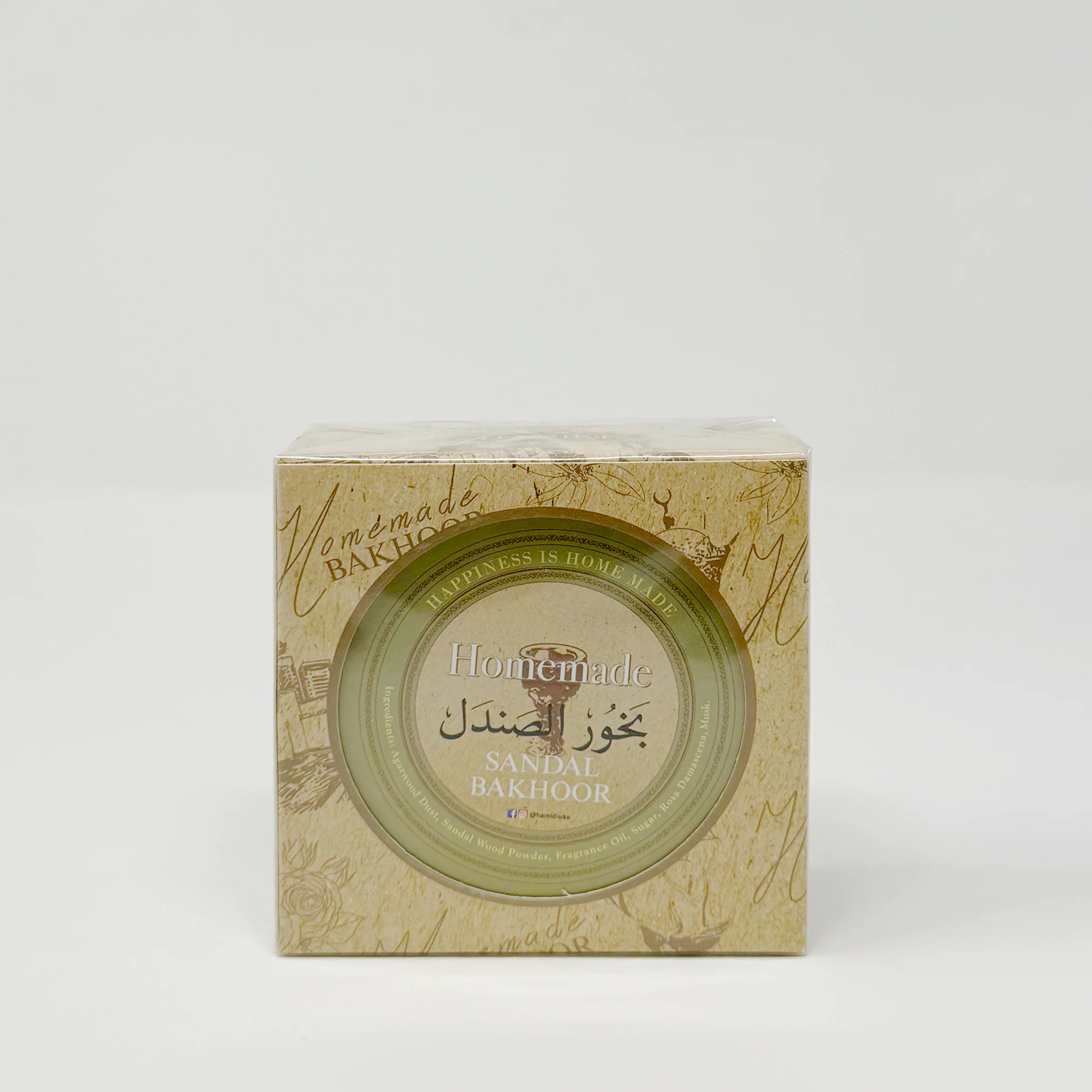 Hamidi Homemade Sandal Bakhoor 15ml