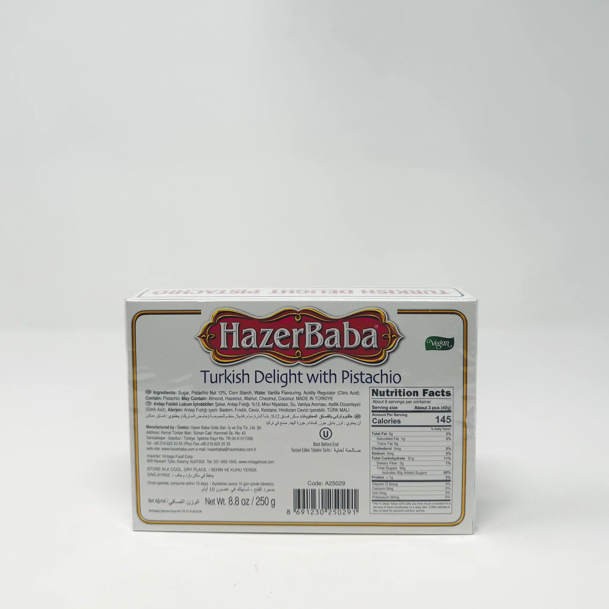 HazerBaba Turkish Delight 250g - Image 2