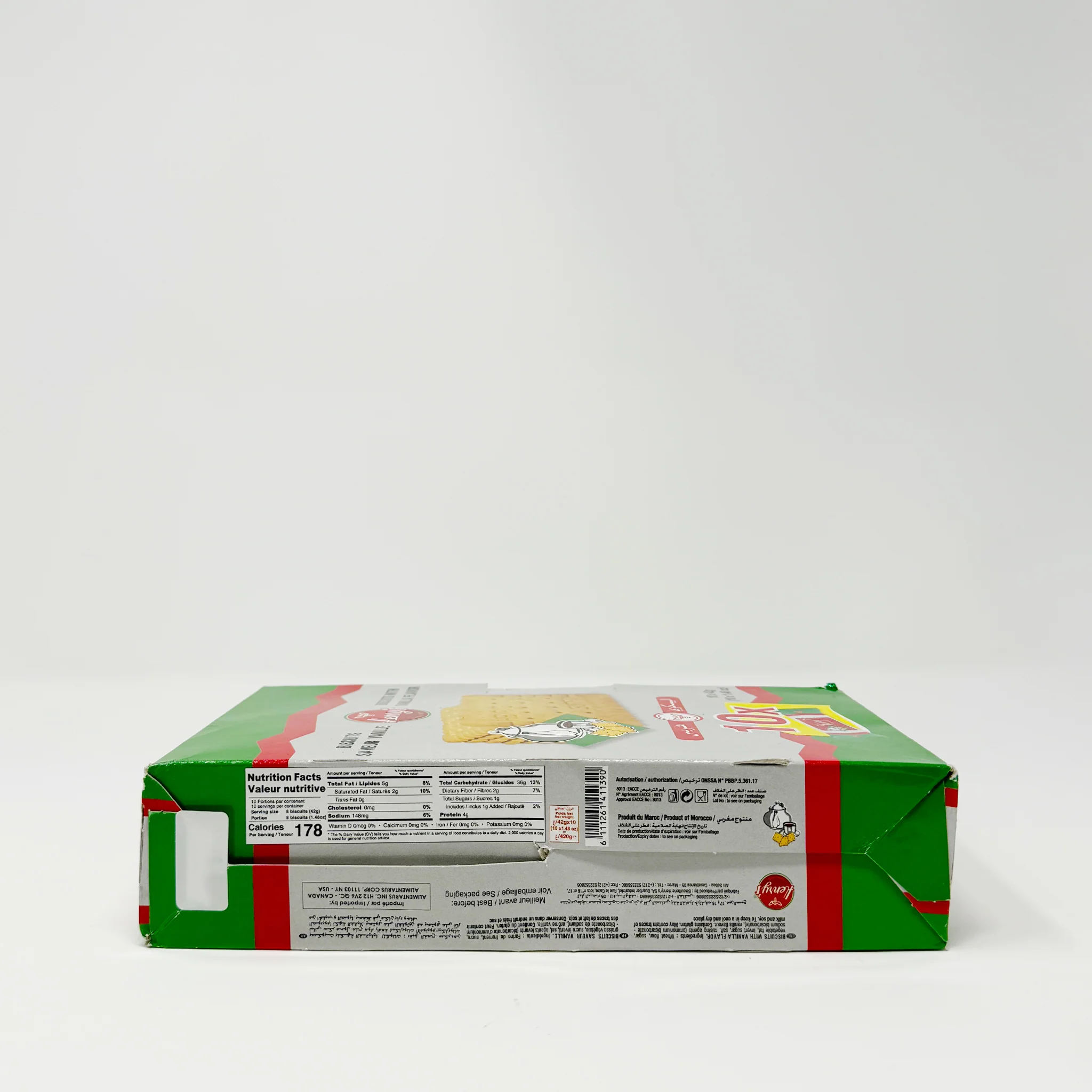 Henry's Moroccan Biscuit 10*42g - Image 2