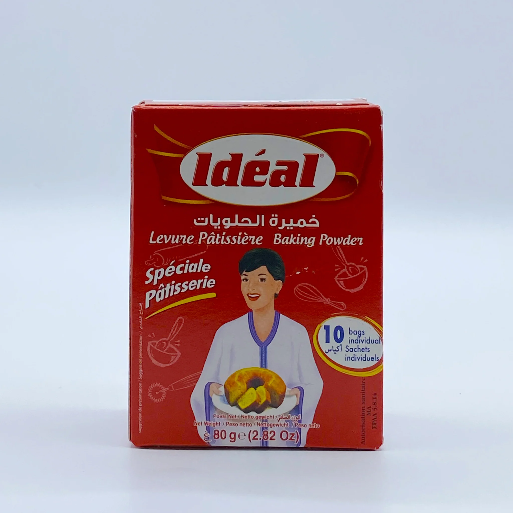 Ideal Backing Powder 80g 10 bags - Image 4