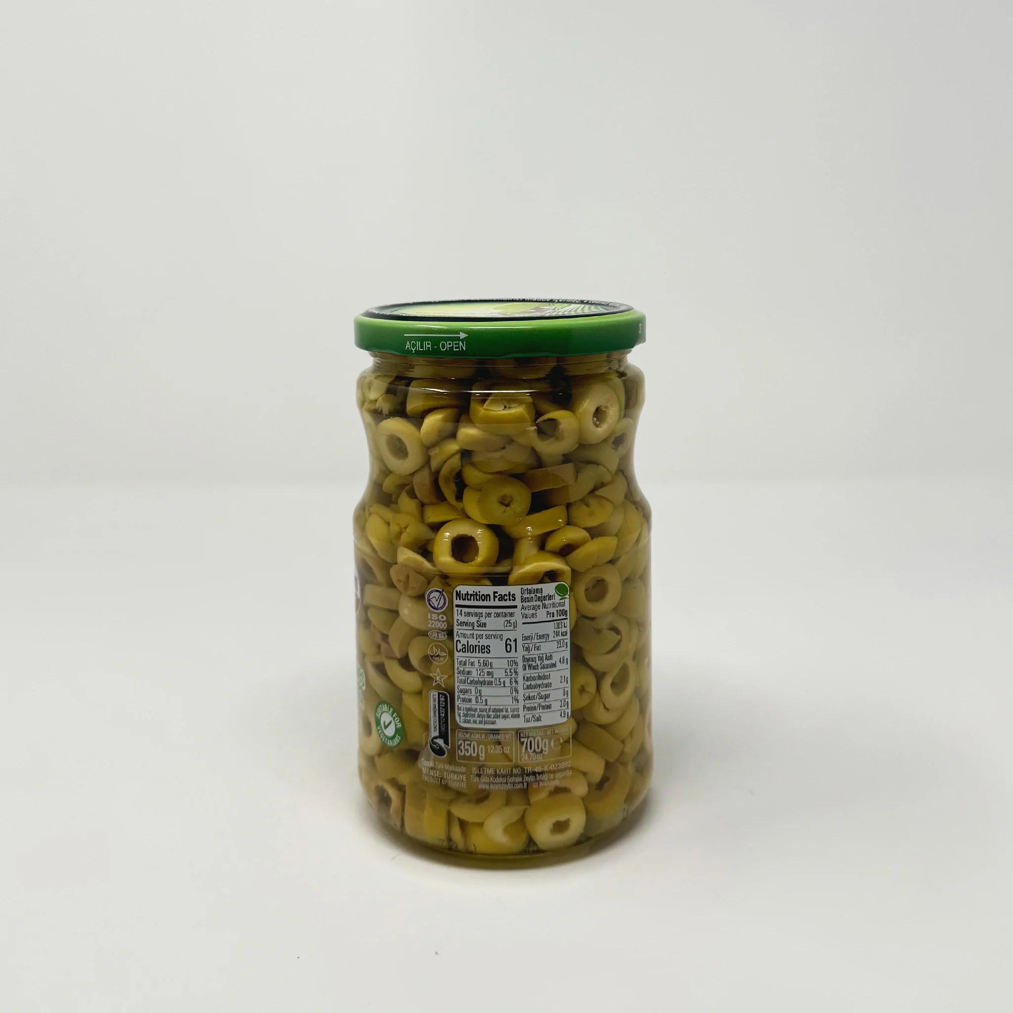 Ikram Sliced Green olives 350g - Image 2