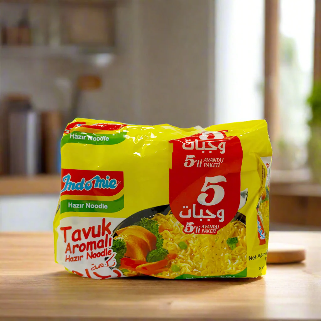 Indomie Noodle Chicken Flavor 5 packs - Image 3