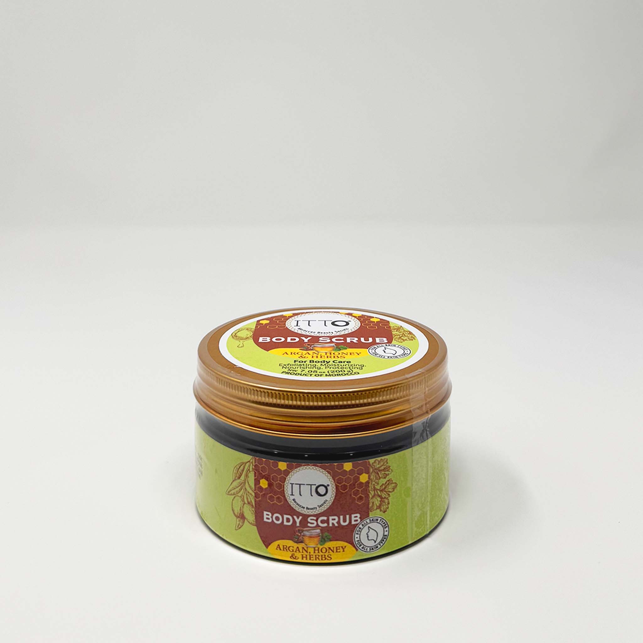 ITTO Argan Honey, Herbs Body scrap 200g