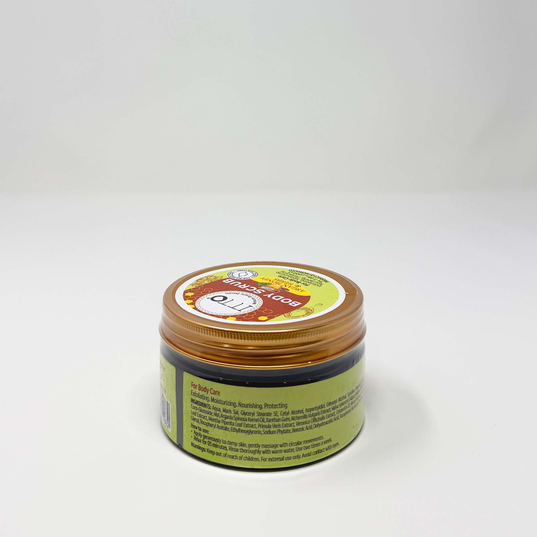 ITTO Argan Honey, Herbs Body scrap 200g - Image 3