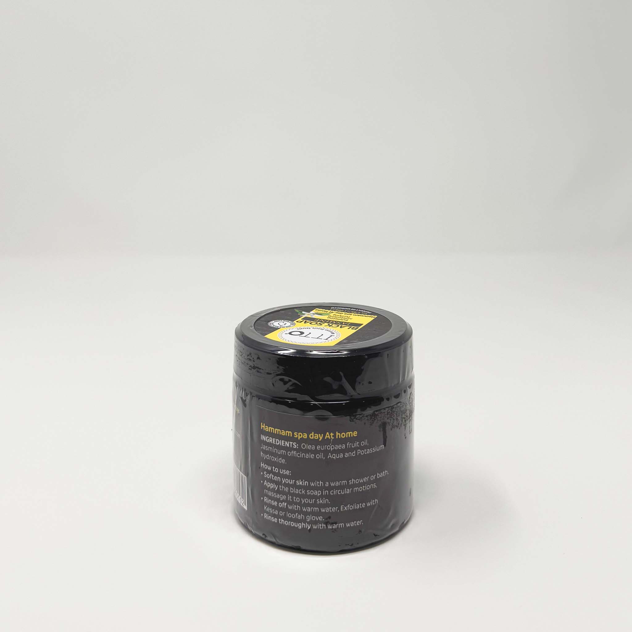 ITTO Moroccan jasmine Black soap  200g - Image 3