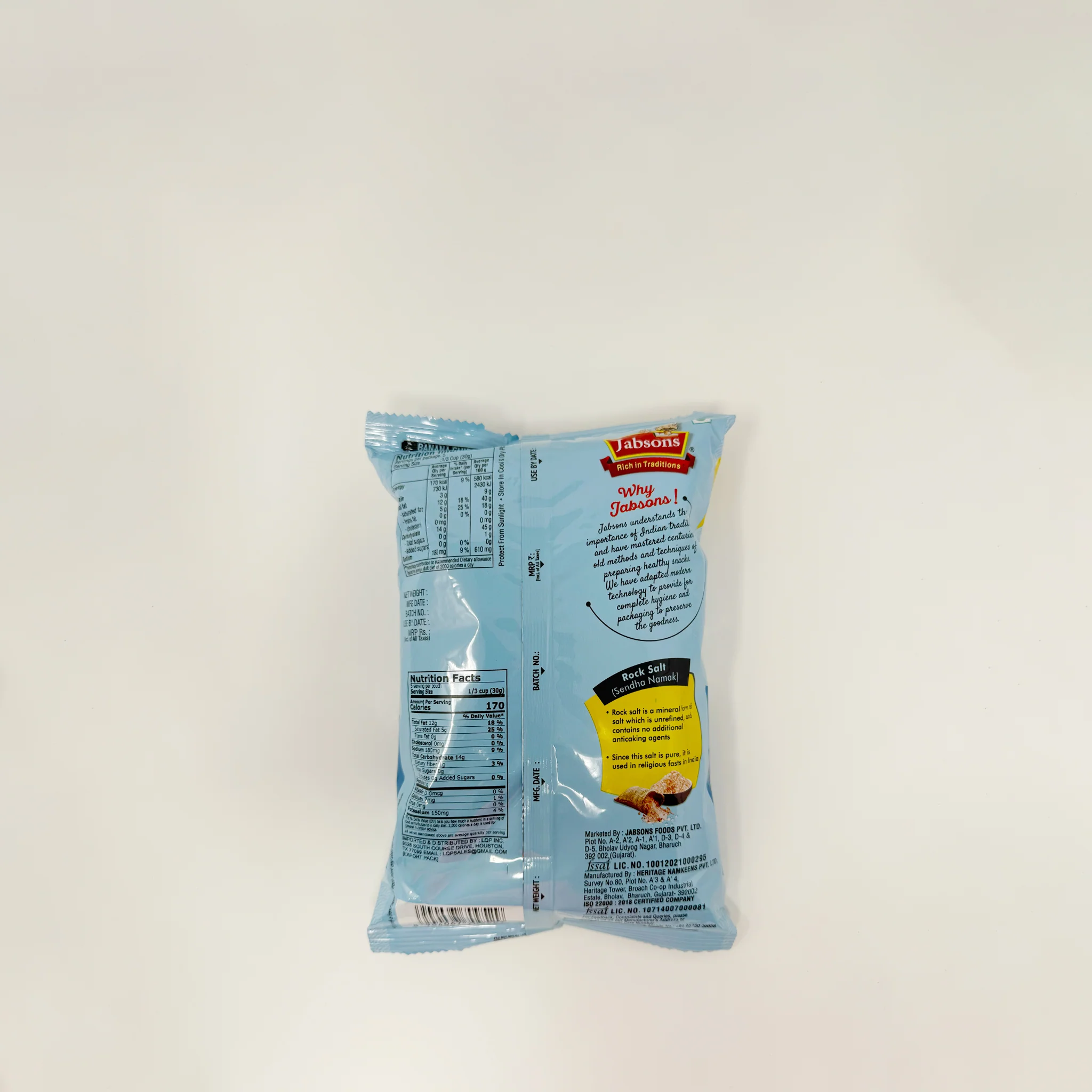 Jabsons Banana Chips Simply salted - Image 2