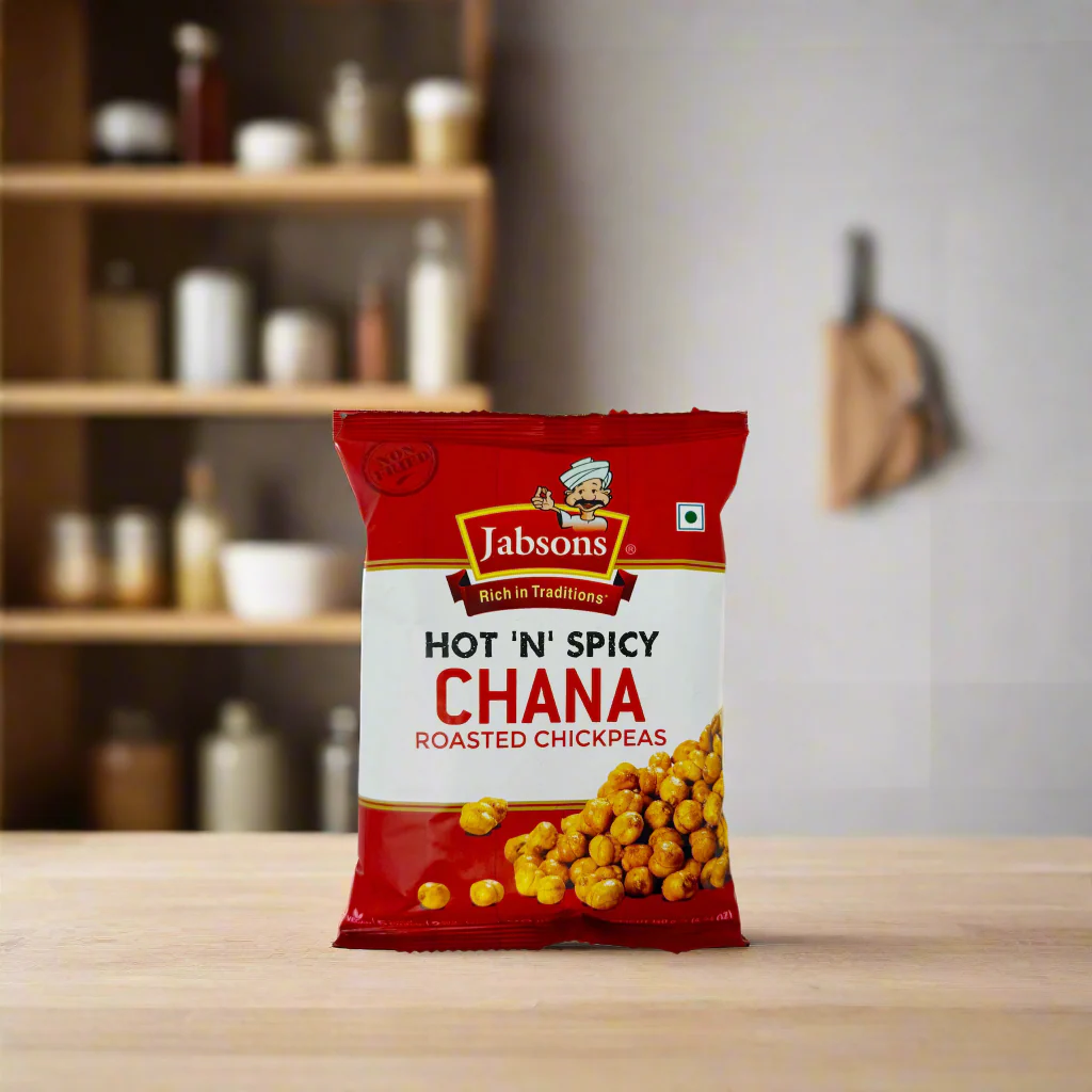 Jabsons Hot N Spicy Chana 140g - Image 3