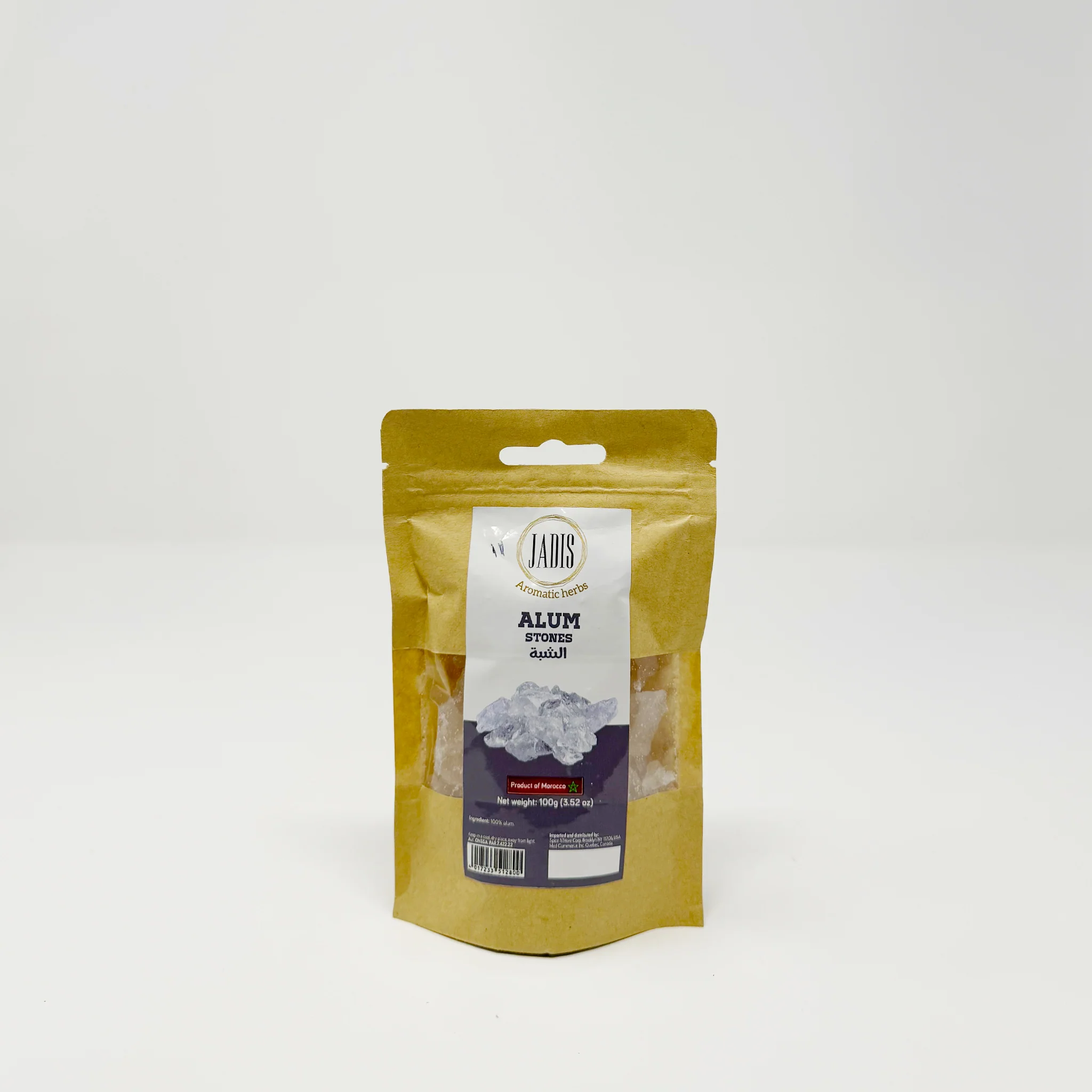 Jadis Moroccan Alum Stones 100g