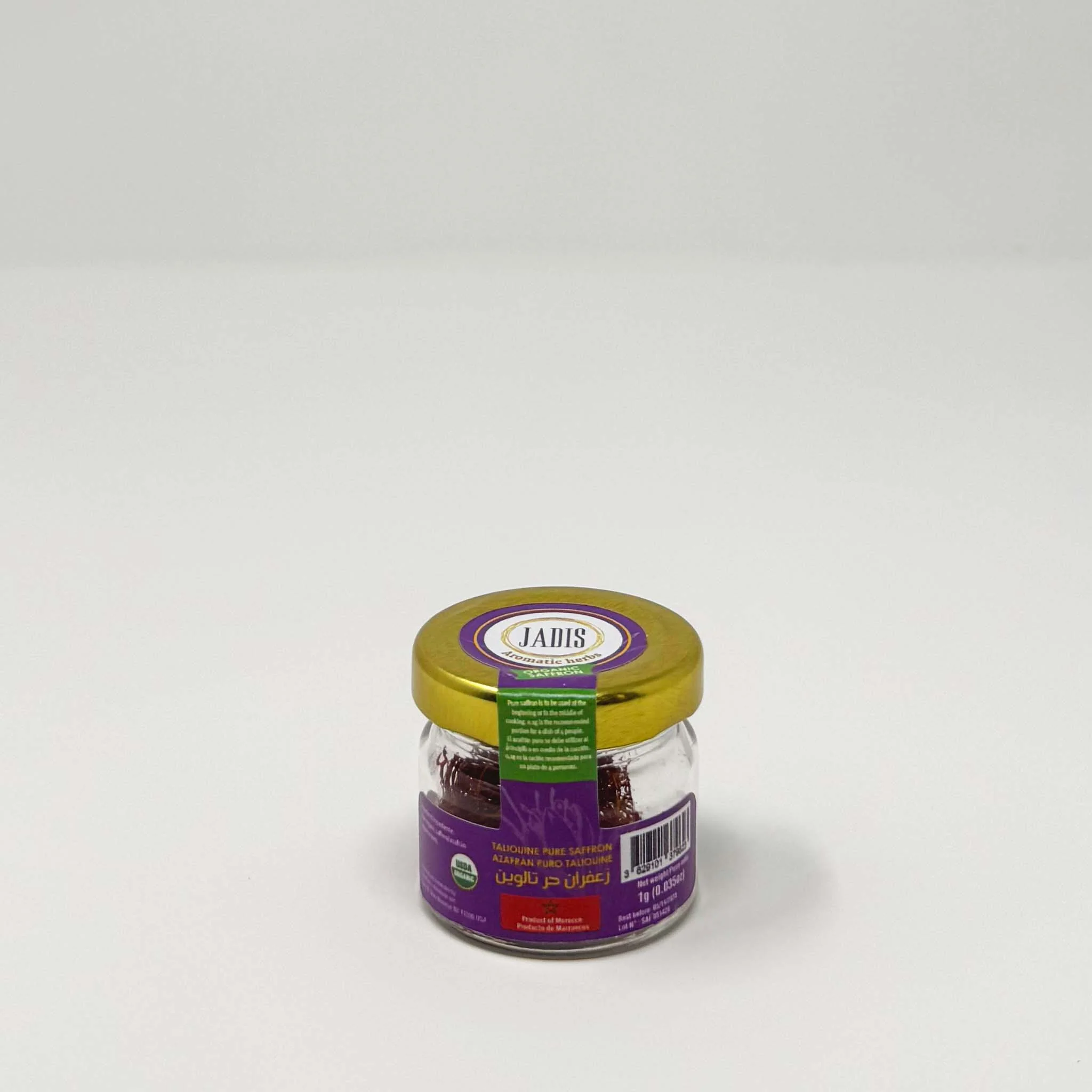 Jadis Organic saffron 1g