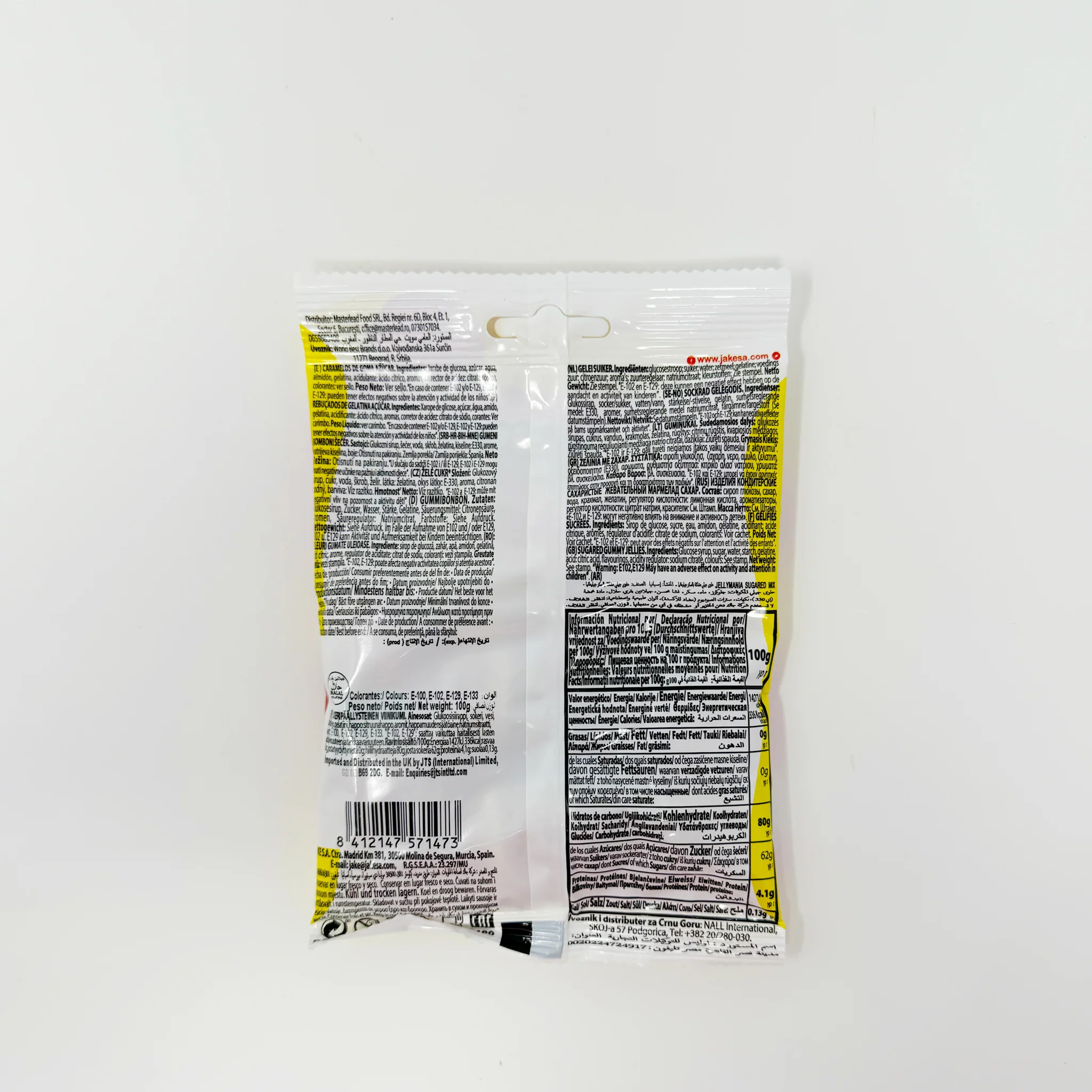 Jelly maria sugared mix gummy 100g - Image 2