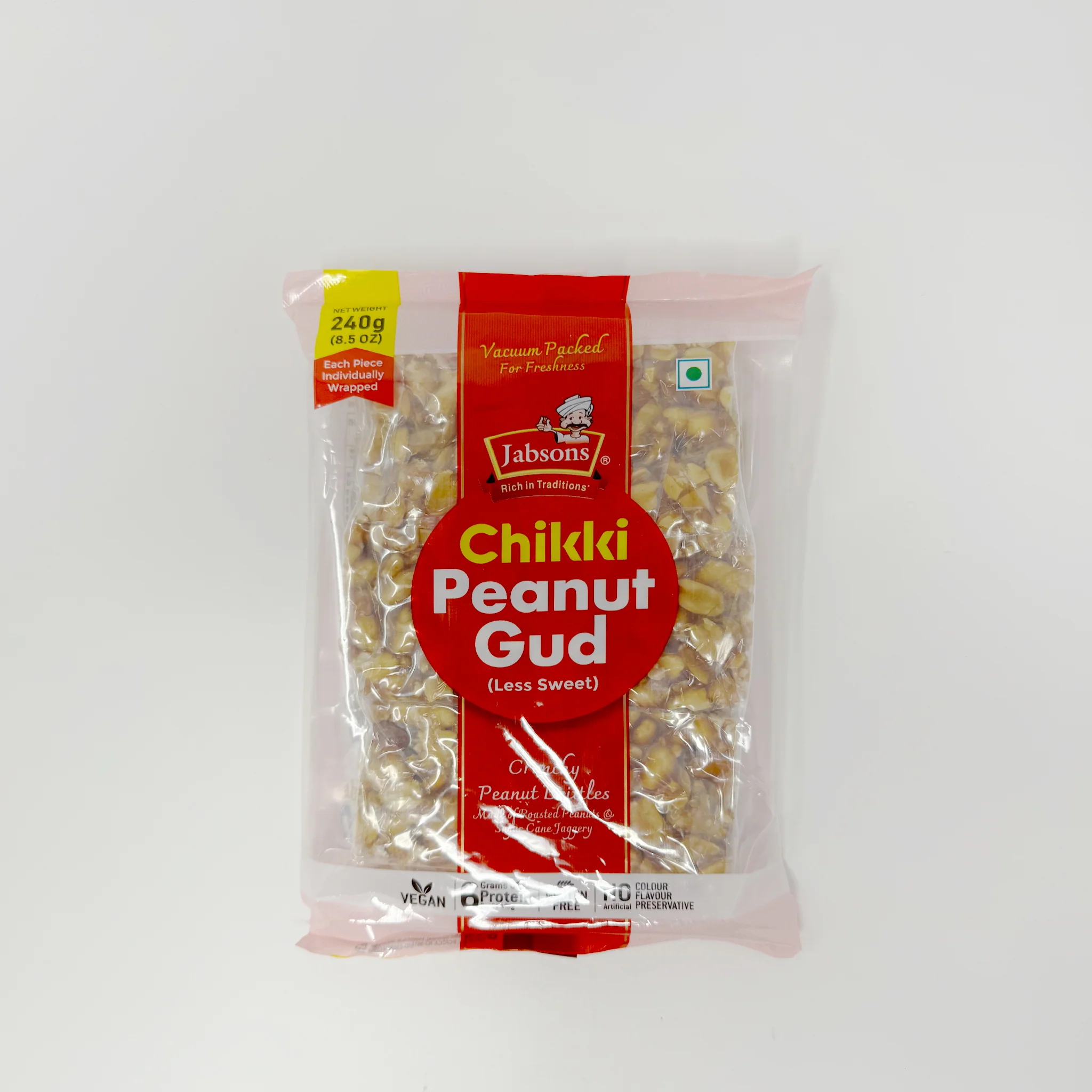 Jobsons Peanut Chikki Gub 240g