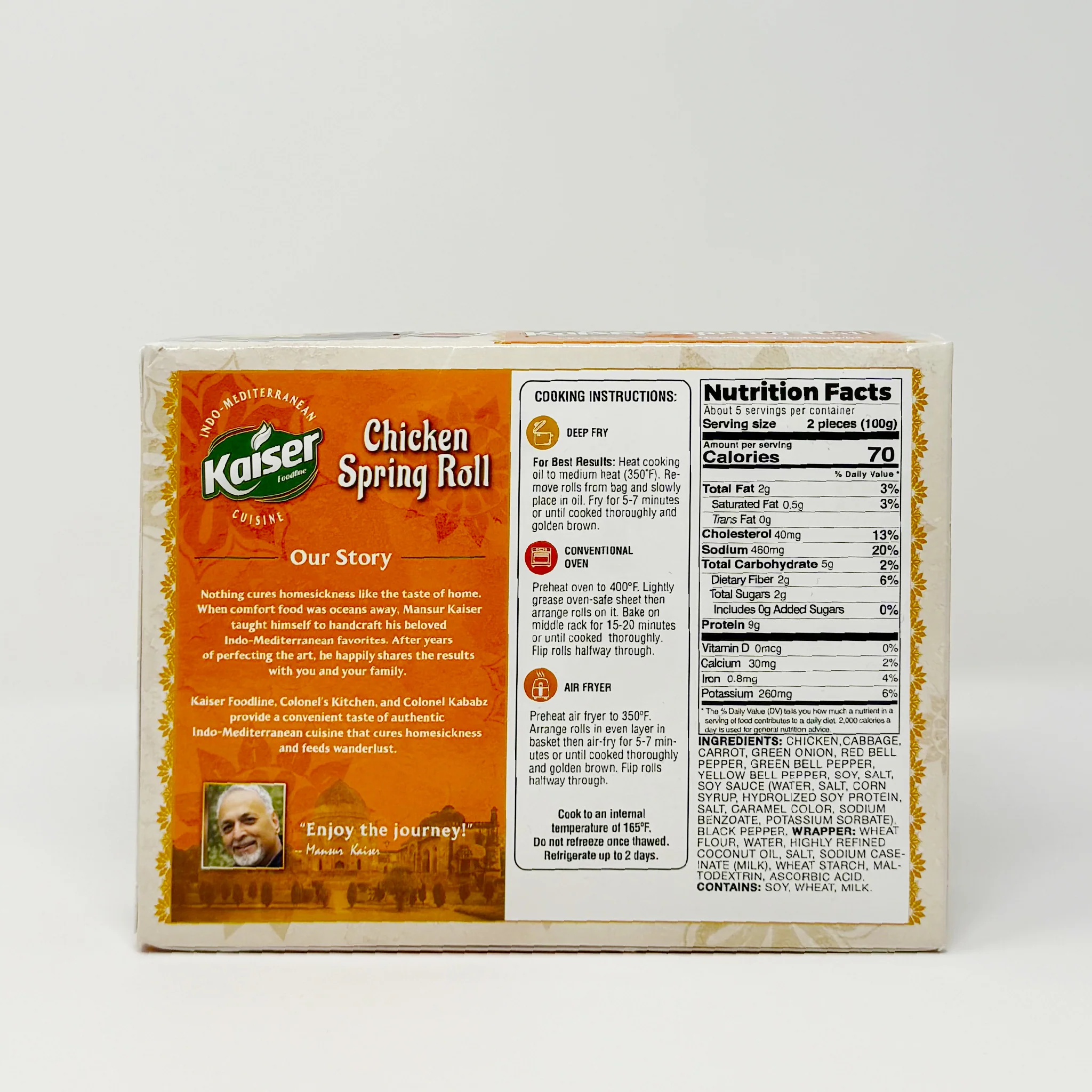 Kaiser Chicken Spring Roll 1 lb (In-Store Only) - Image 2