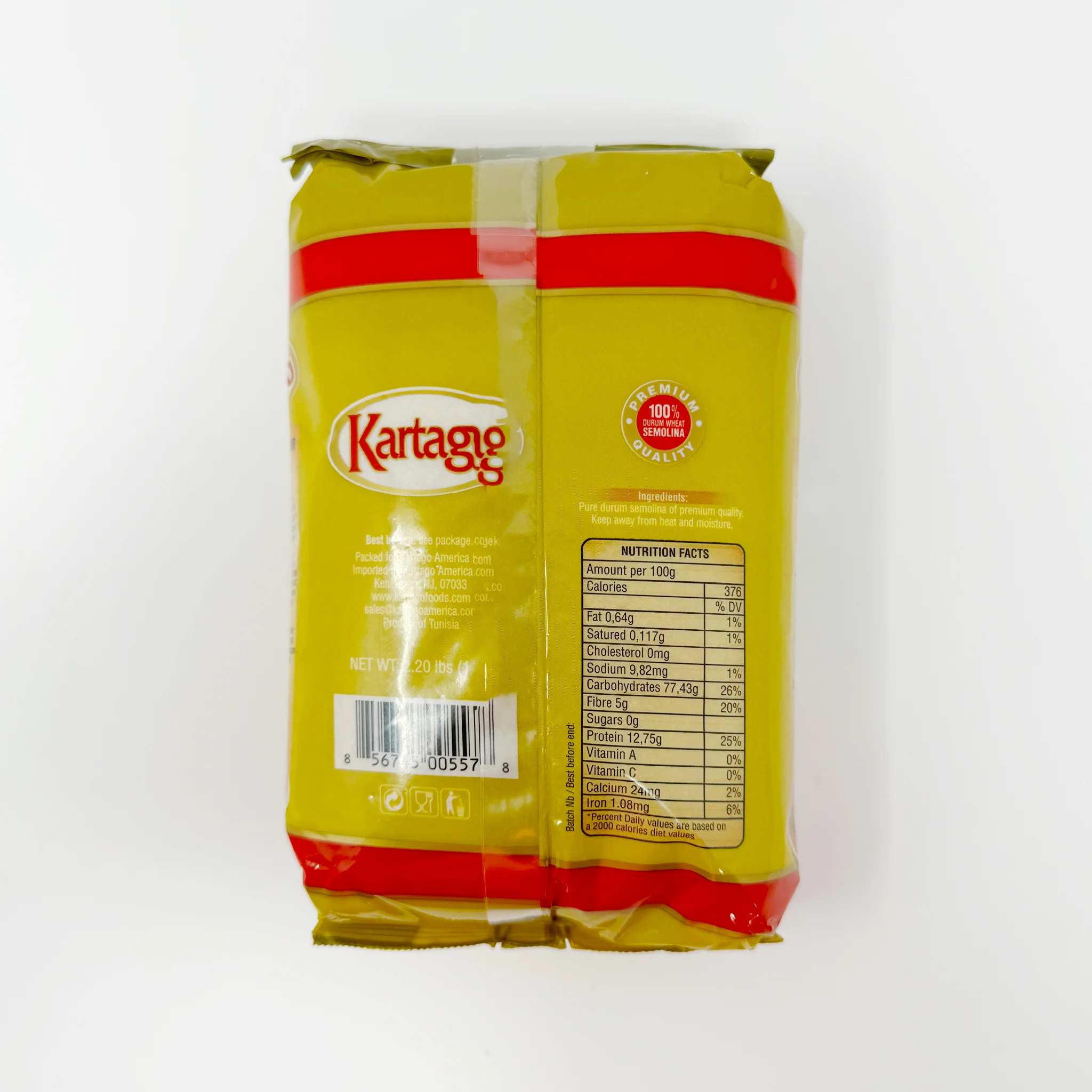 Kartago Tunisian couscous thin 1 kg - Image 2