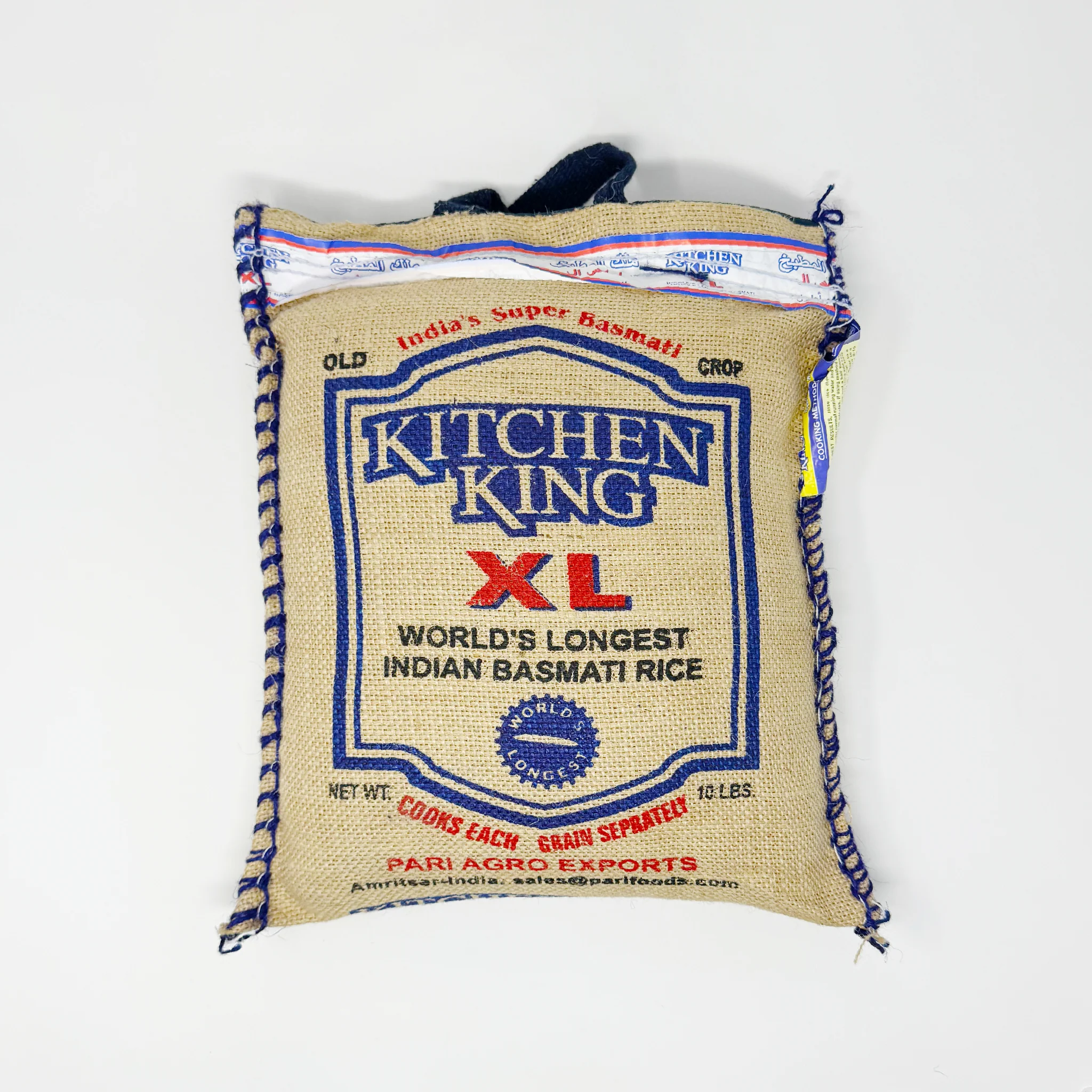 Kitchen King XL world's Longest Indian Basmati rice 10 Lb (In-Store Only)