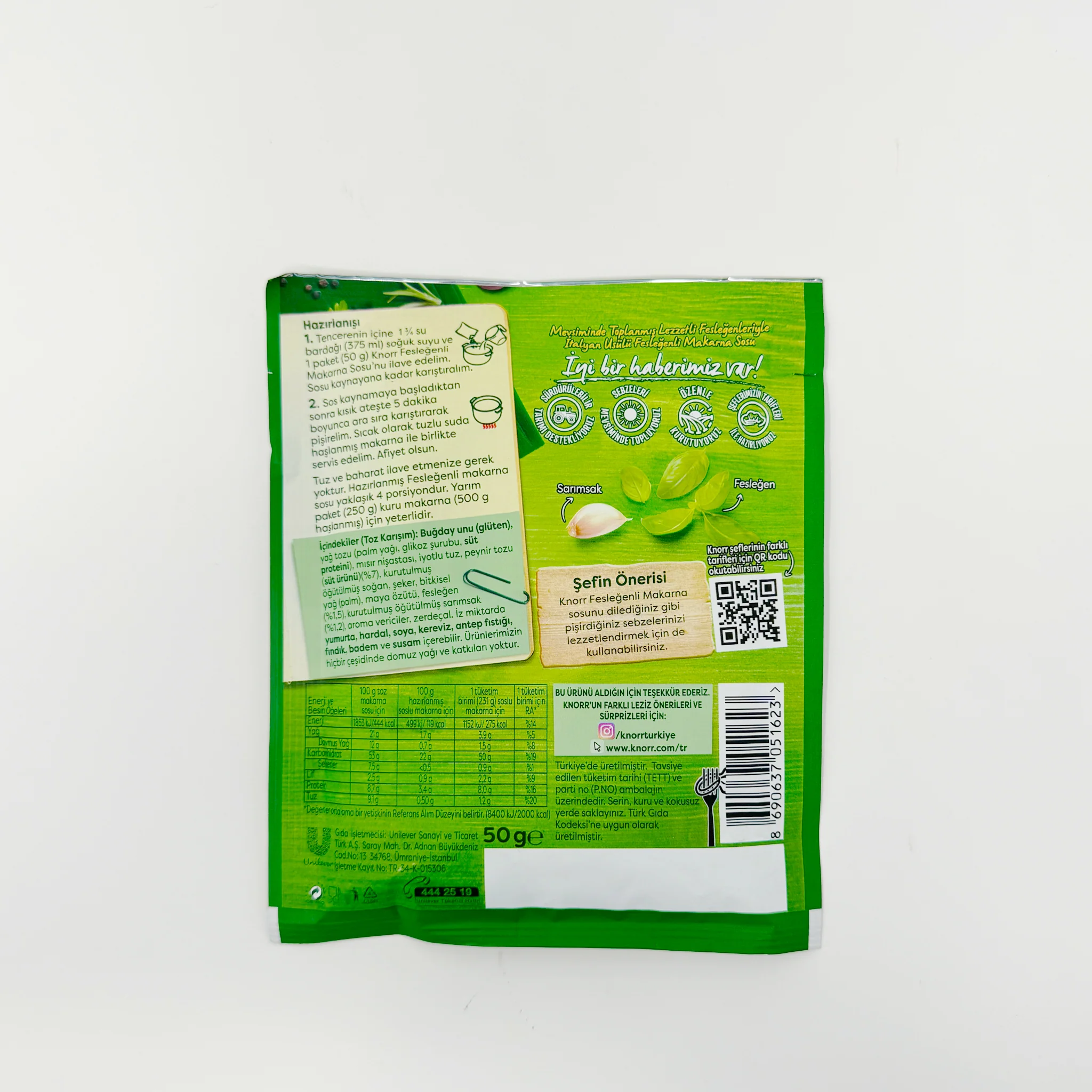 Knorr Feslegenli Makarna Sosu 50g - Image 2