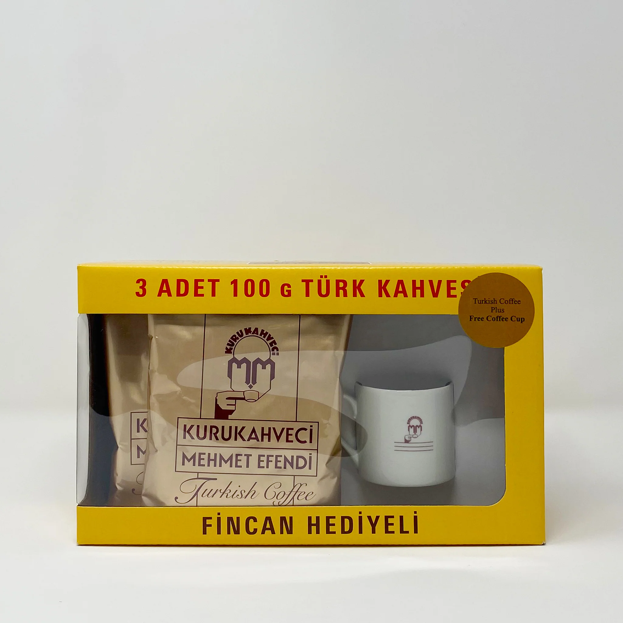 Kurukhveci Turkish coffees 3 *100g with cup