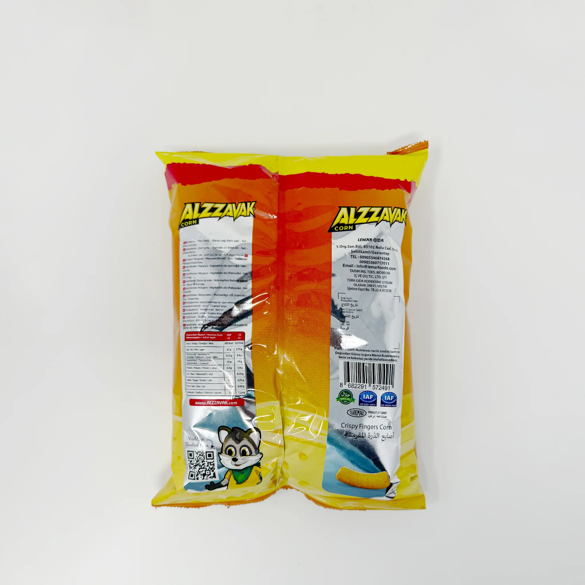Lemar Food crispy Finger corn Alzzavak corn 70 g - Image 2