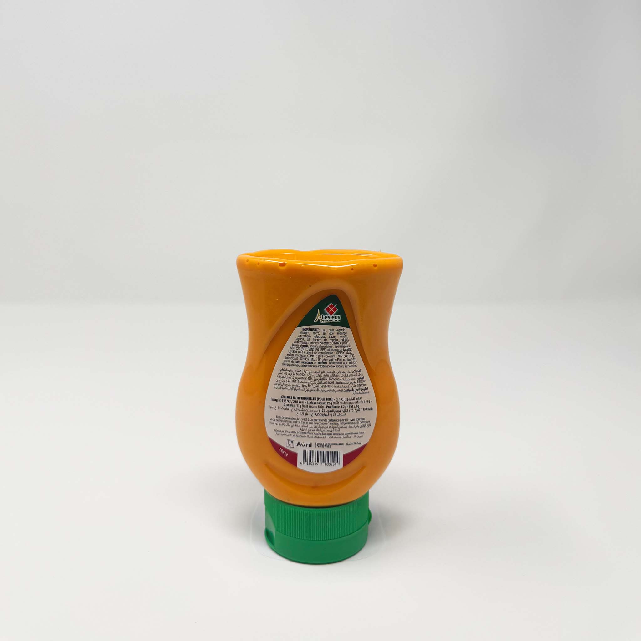 Lesieur Algerian Samourai Sauce squeeze bottle 240 - Image 2
